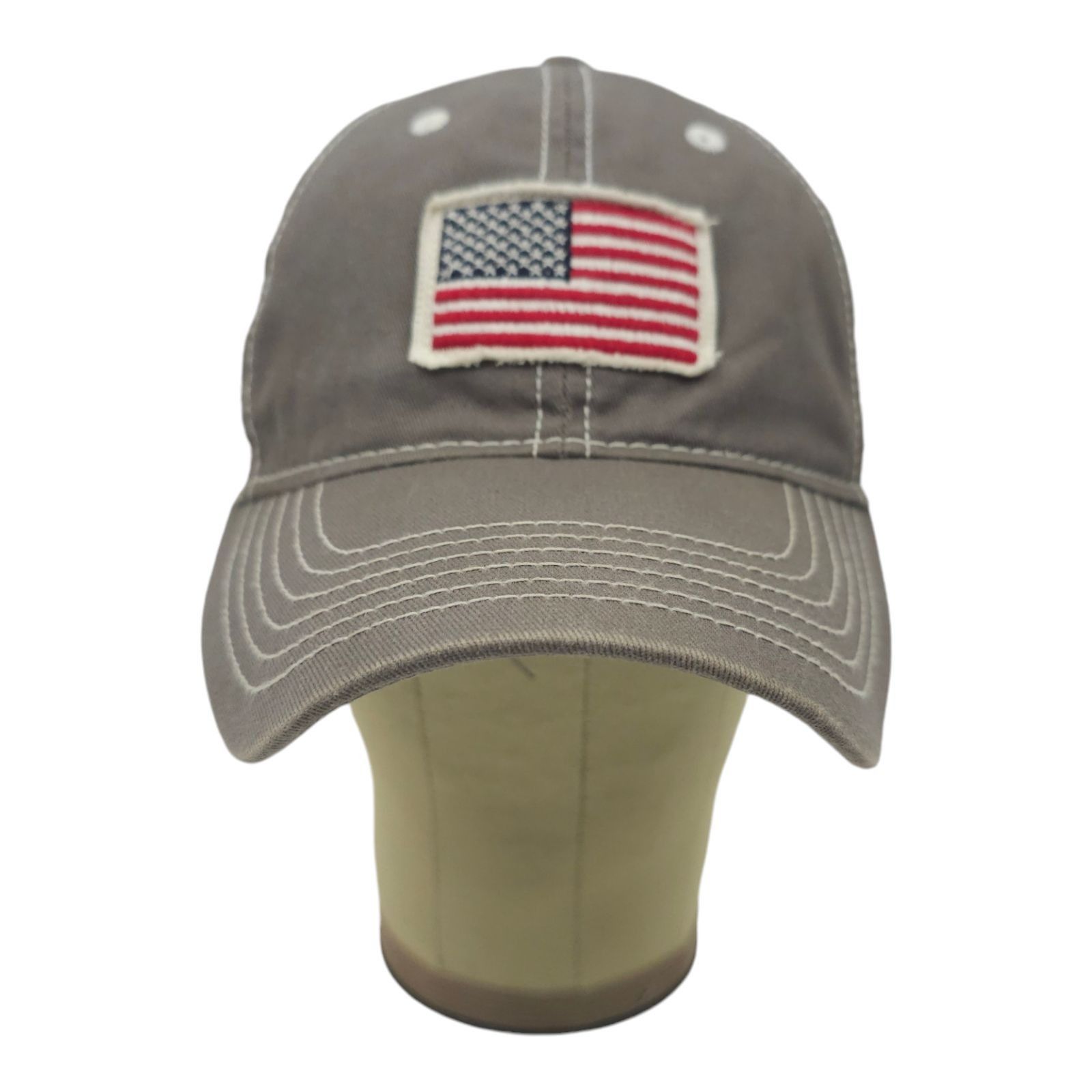 Other American Flag Patch Strapback Cap Curved Brim Mesh Trucker Size ONE SIZE - 10 Thumbnail