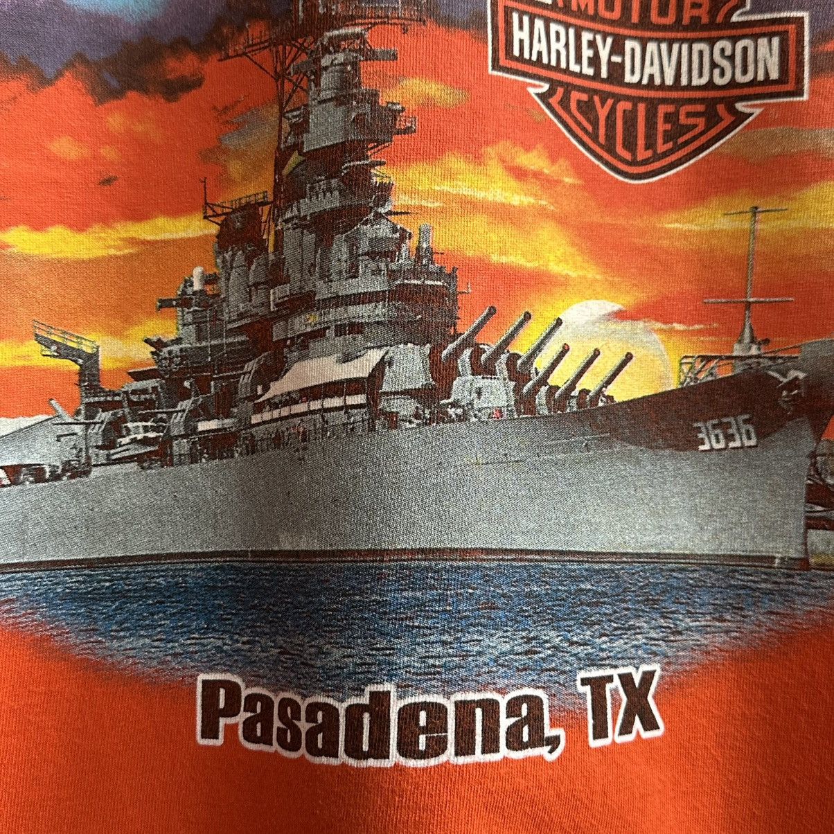 Harley Davidson VINTAGE Y2K HARLEY DAVIDSON SAN JACINTO GRAPHIC TEE Size US L / EU 52-54 / 3 - 7 Thumbnail