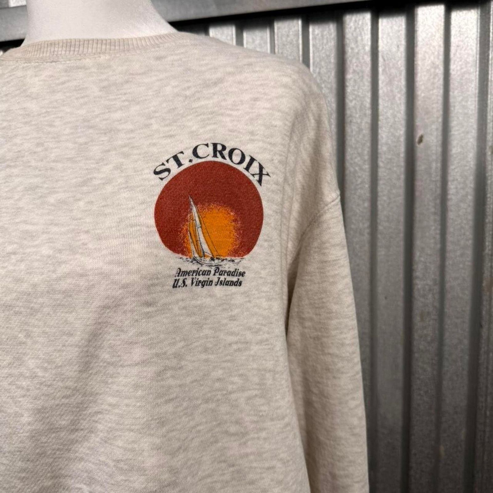 Other St croix virgin islands grey sweatshirt Size US S / EU 44-46 / 1 - 2 Thumbnail