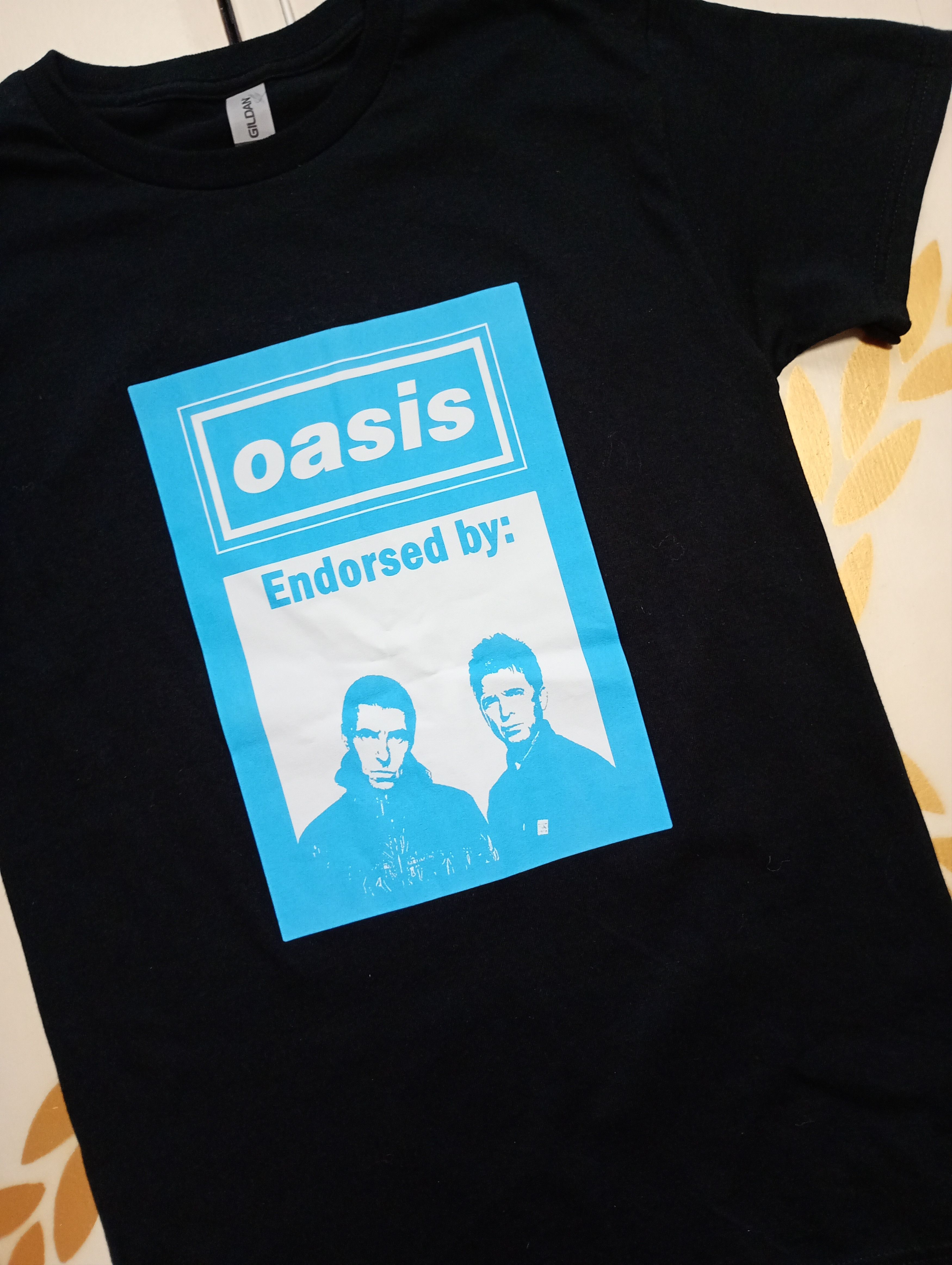 Band Tees × Gildan Gildan Oasis Endorsed By: T-Shirt Size US S / EU 44-46 / 1 - 3 Thumbnail