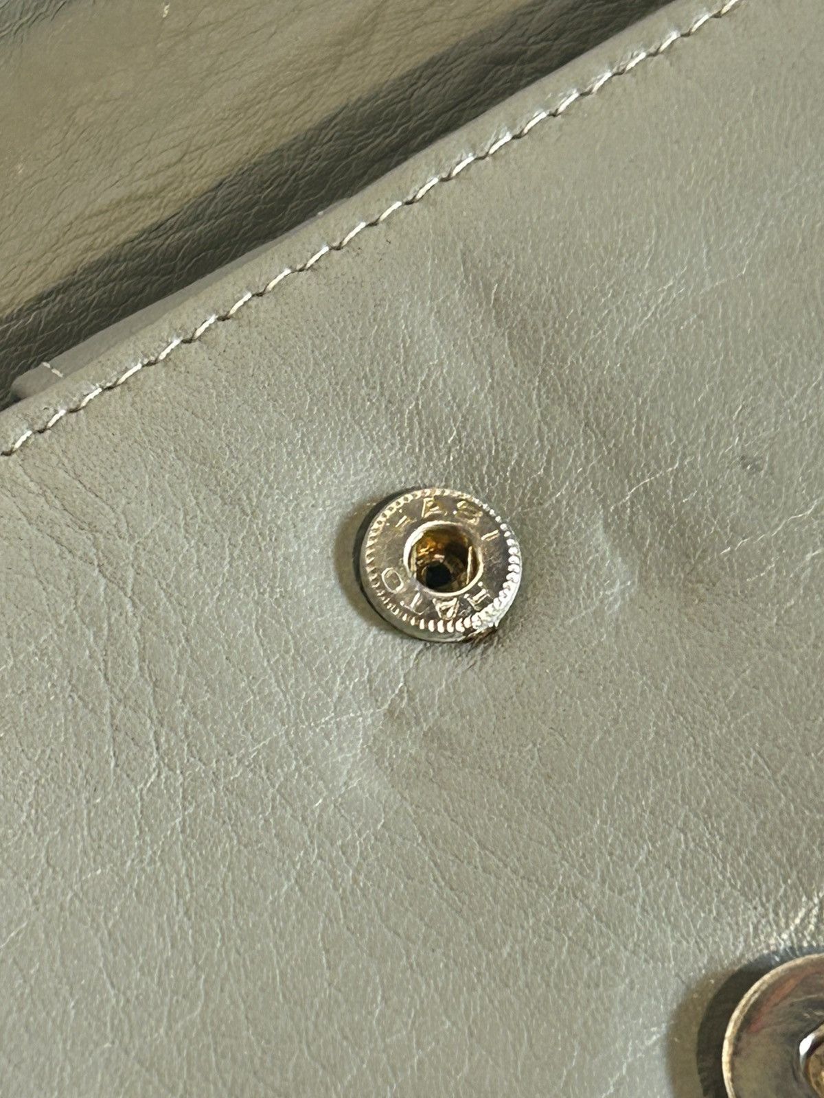 Salvatore Ferragamo Ferragamo Vintage Leather Gray Wallet Size ONE SIZE - 7 Thumbnail