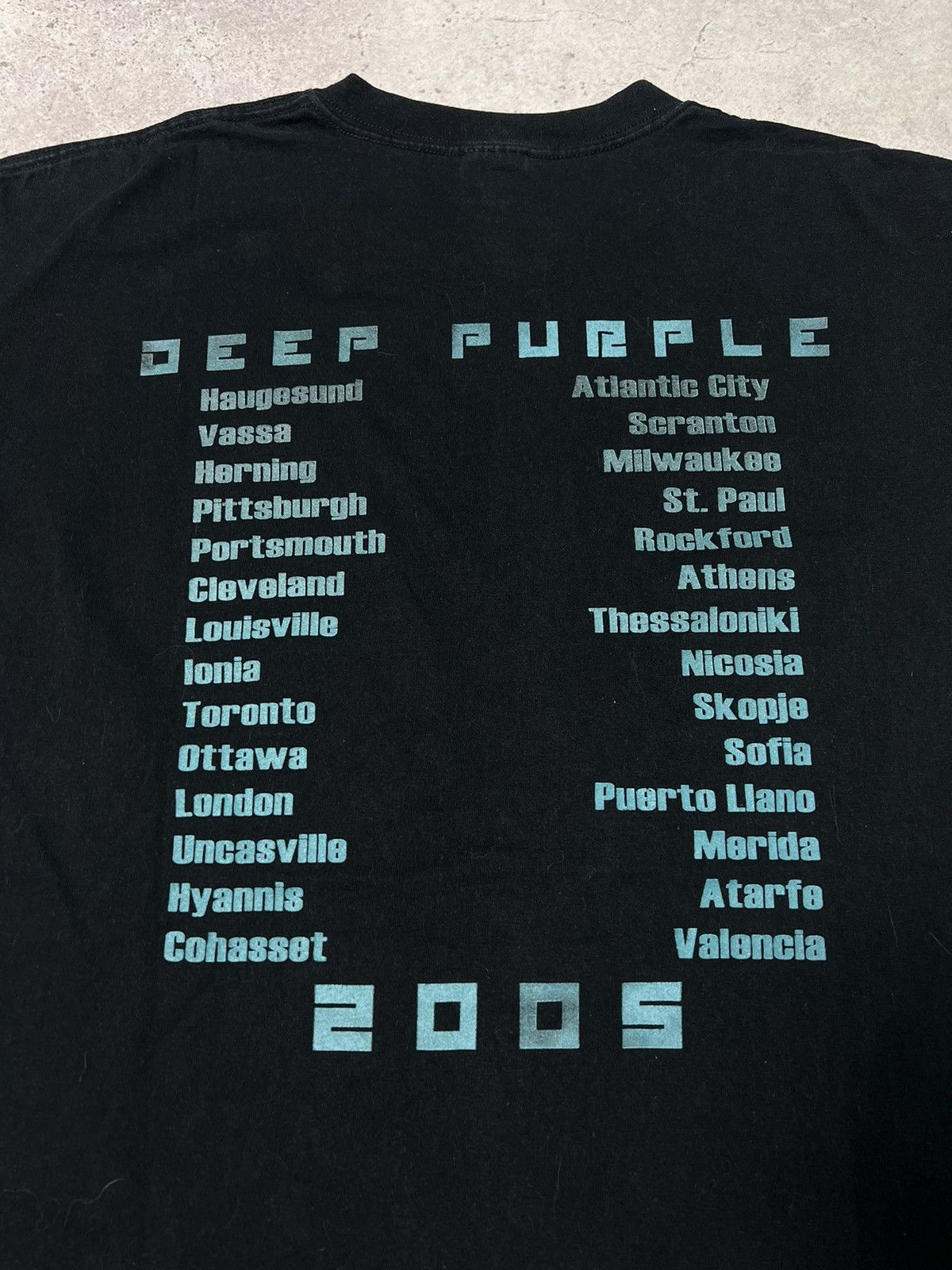 Band Tees × Vintage Vintage 2005 Deep Purple Rock T-Shirt Size US L / EU 52-54 / 3 - 4 Thumbnail