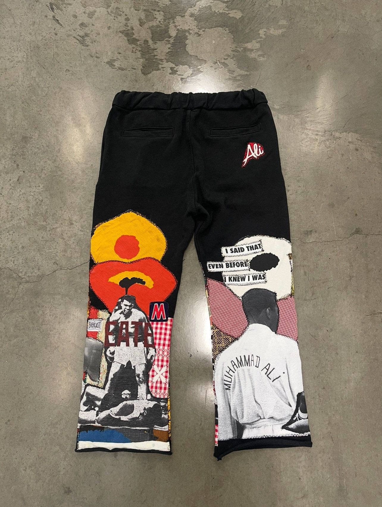 Other Bluesin’s “Even Before I Knew I Was Muhammad Ali Sweatpants Size US 34 / EU 50 - 2 Thumbnail