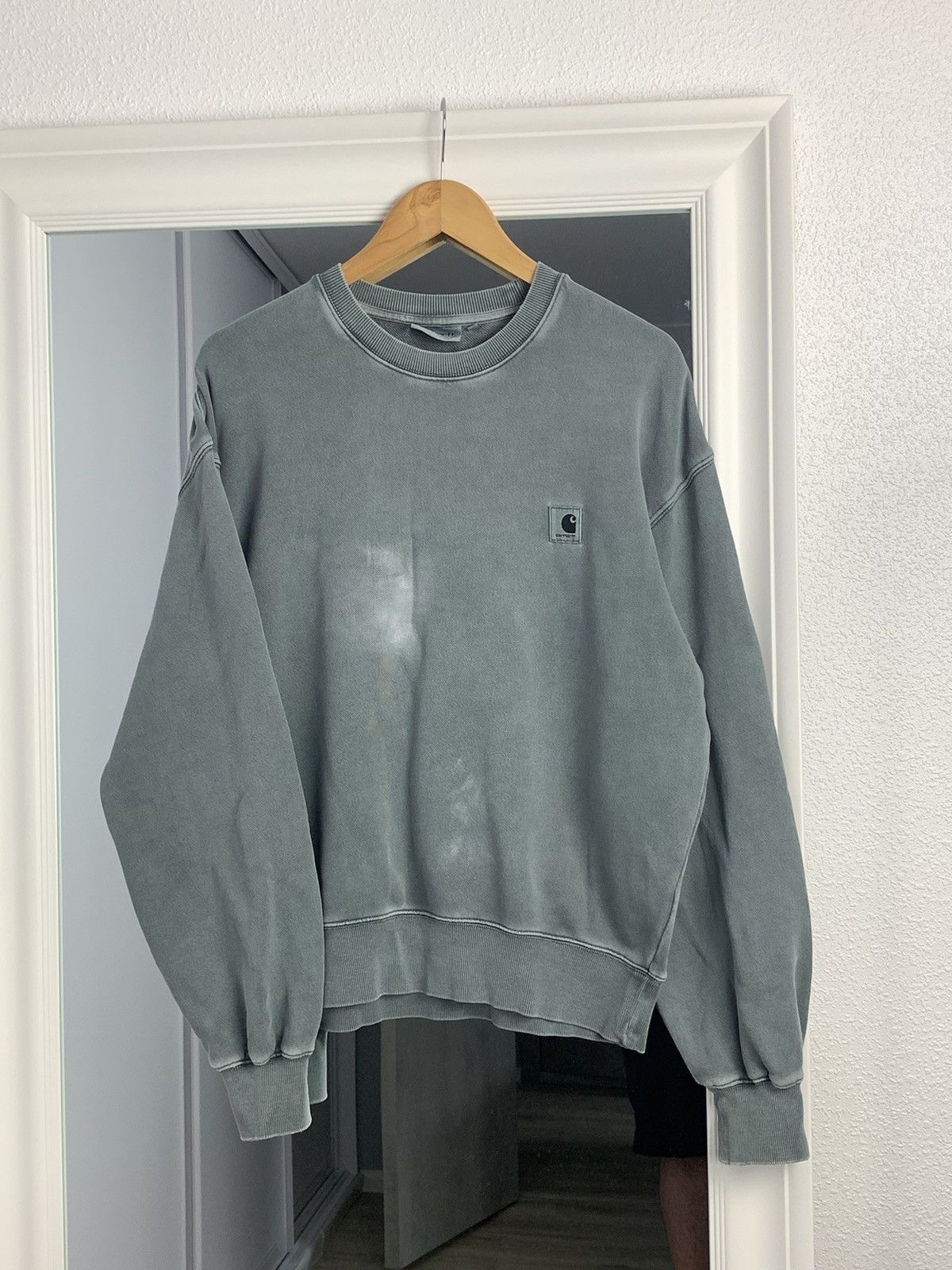 Carhartt Wip Carhartt Wip Nelson Sweatshirt Distressed Carhartt Size:S Size US S / EU 44-46 / 1 - 1 Thumbnail