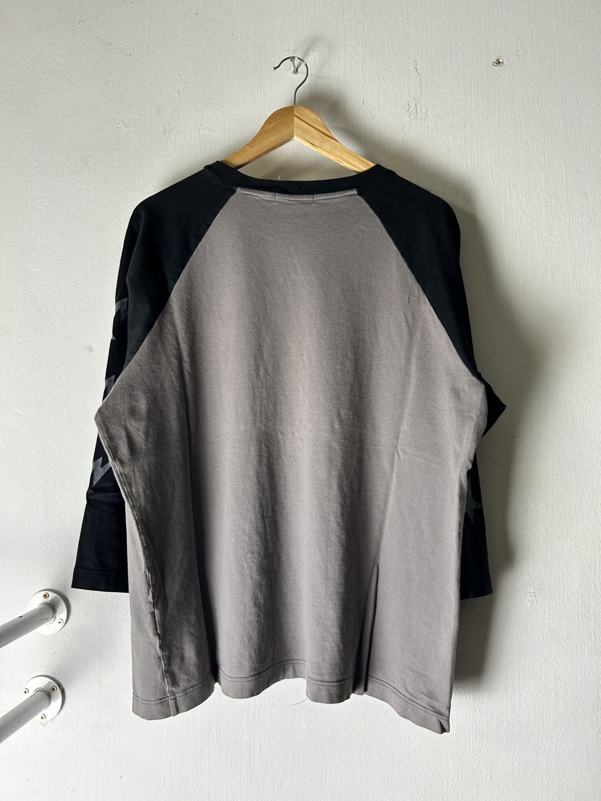Bape Vintage Bathing Ape Bape Sta Raglan 3/4 Longsleeve Japan Size US XL / EU 56 / 4 - 14 Thumbnail