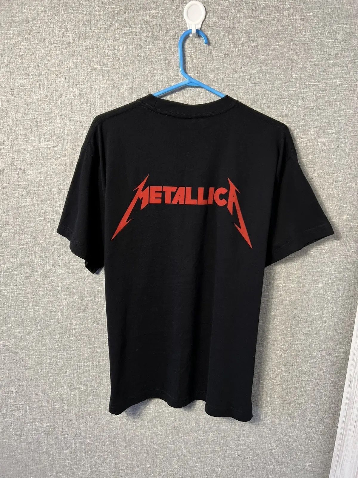 Vintage Vintage Metallica Skulls Big Logo Rock T-Shirt Size US M / EU 48-50 / 2 - 4 Thumbnail