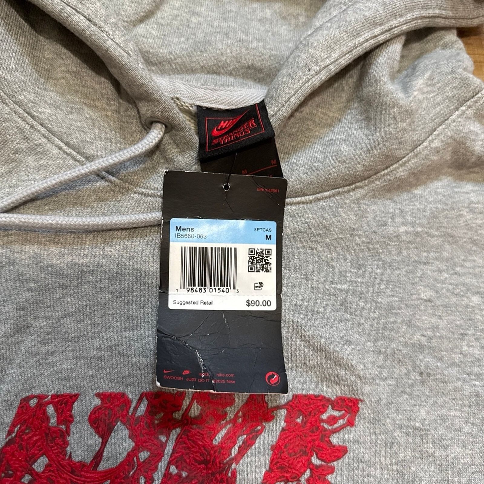 Nike Nike x Stranger Things Hoodie Sweatshirt Size US M / EU 48-50 / 2 - 7 Thumbnail