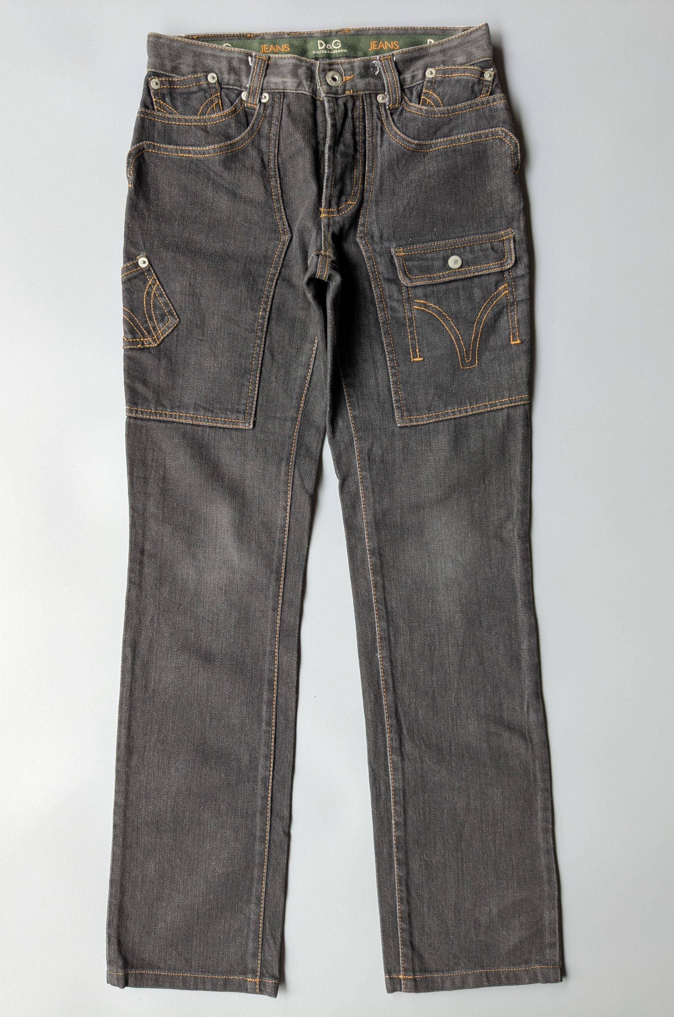 Dolce & Gabbana SS03 Dolce & Gabbana multipocket jeans Size 28" / US 6 / IT 42 - 1 Thumbnail
