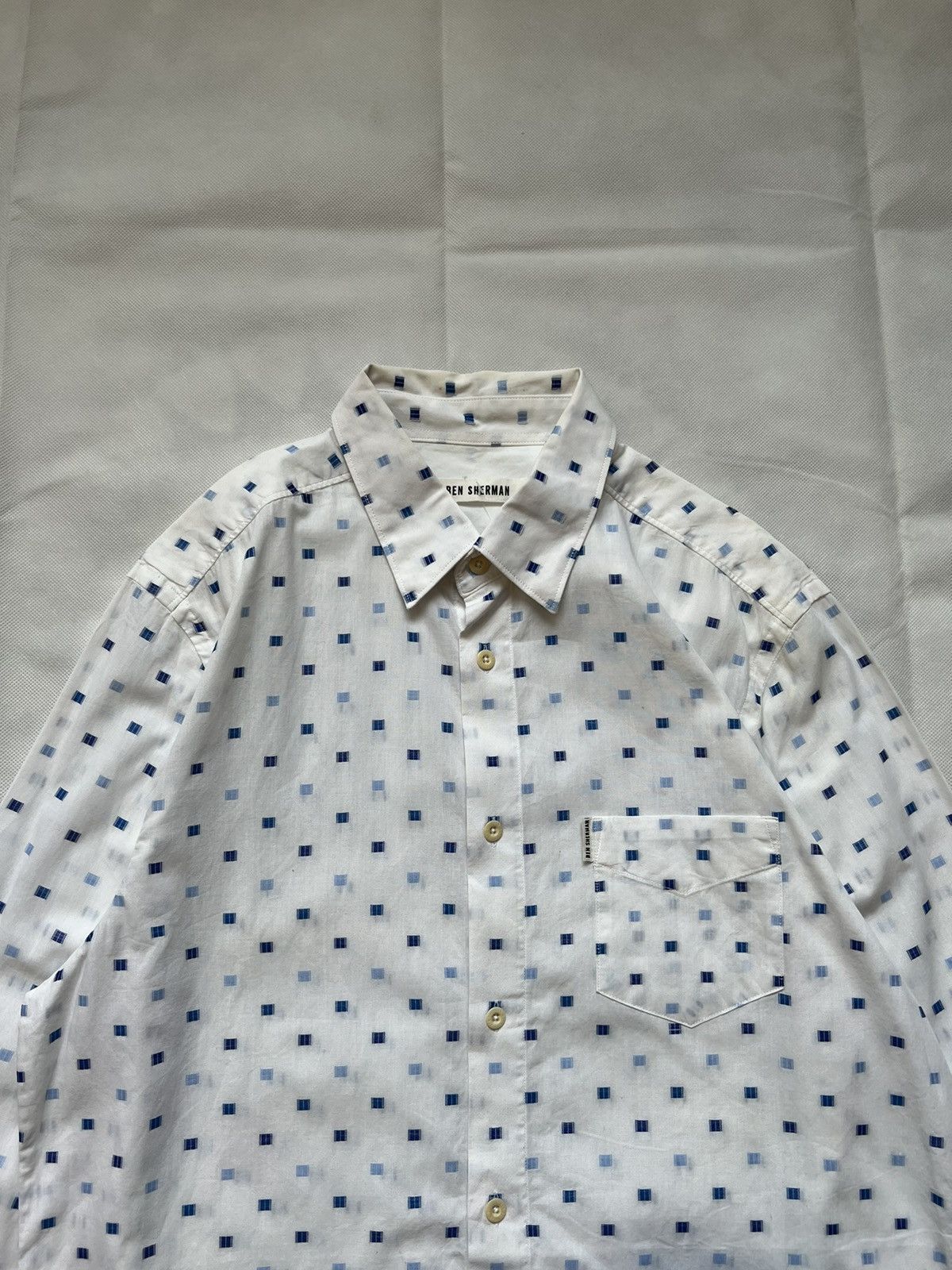 Ben Sherman Ben Sherman Printed Button Up Size US M / EU 48-50 / 2 - 6 Thumbnail