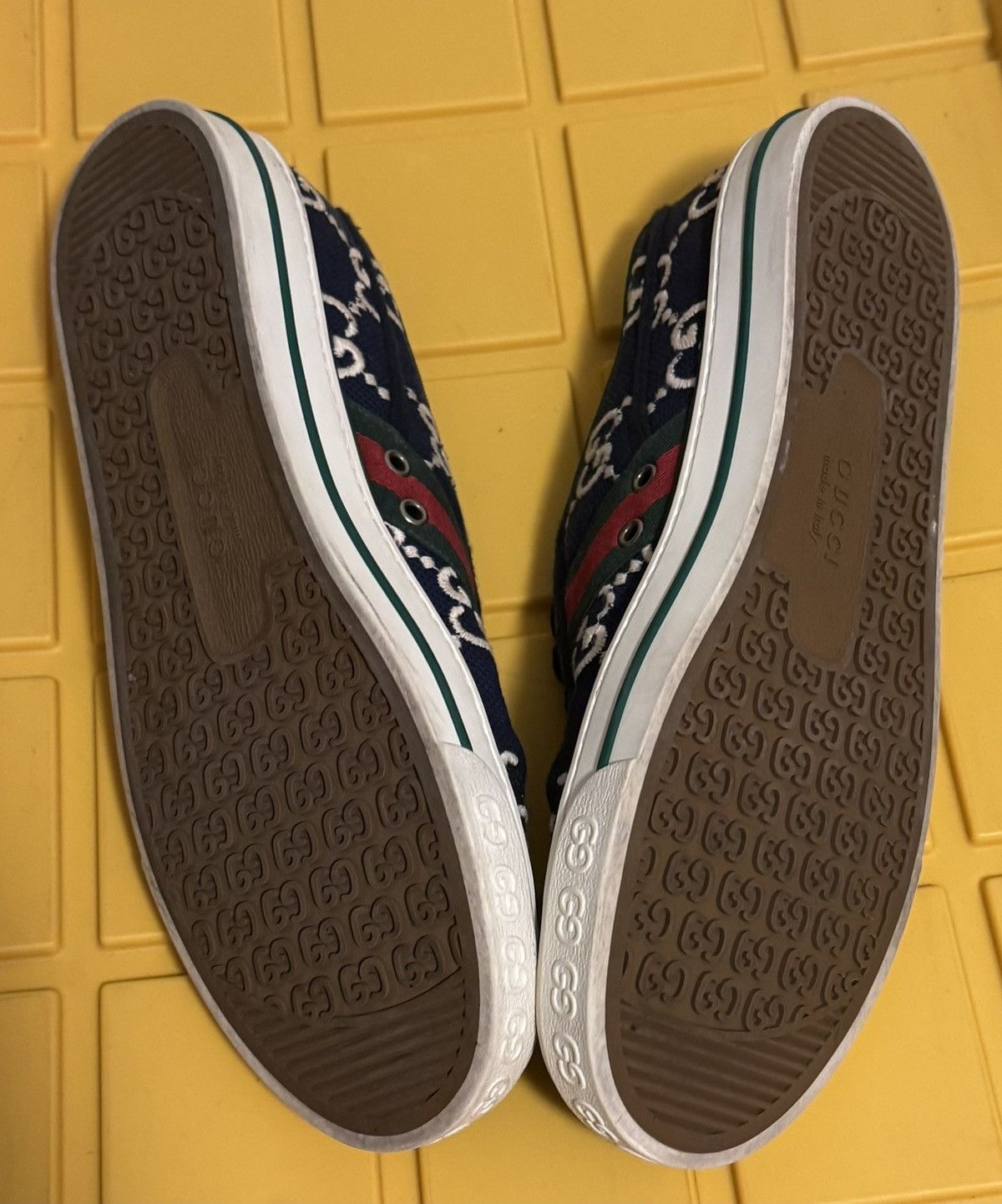 Gucci Gucci Tennis 1977 Navy Blue Size US 10 / EU 43 - 6 Thumbnail