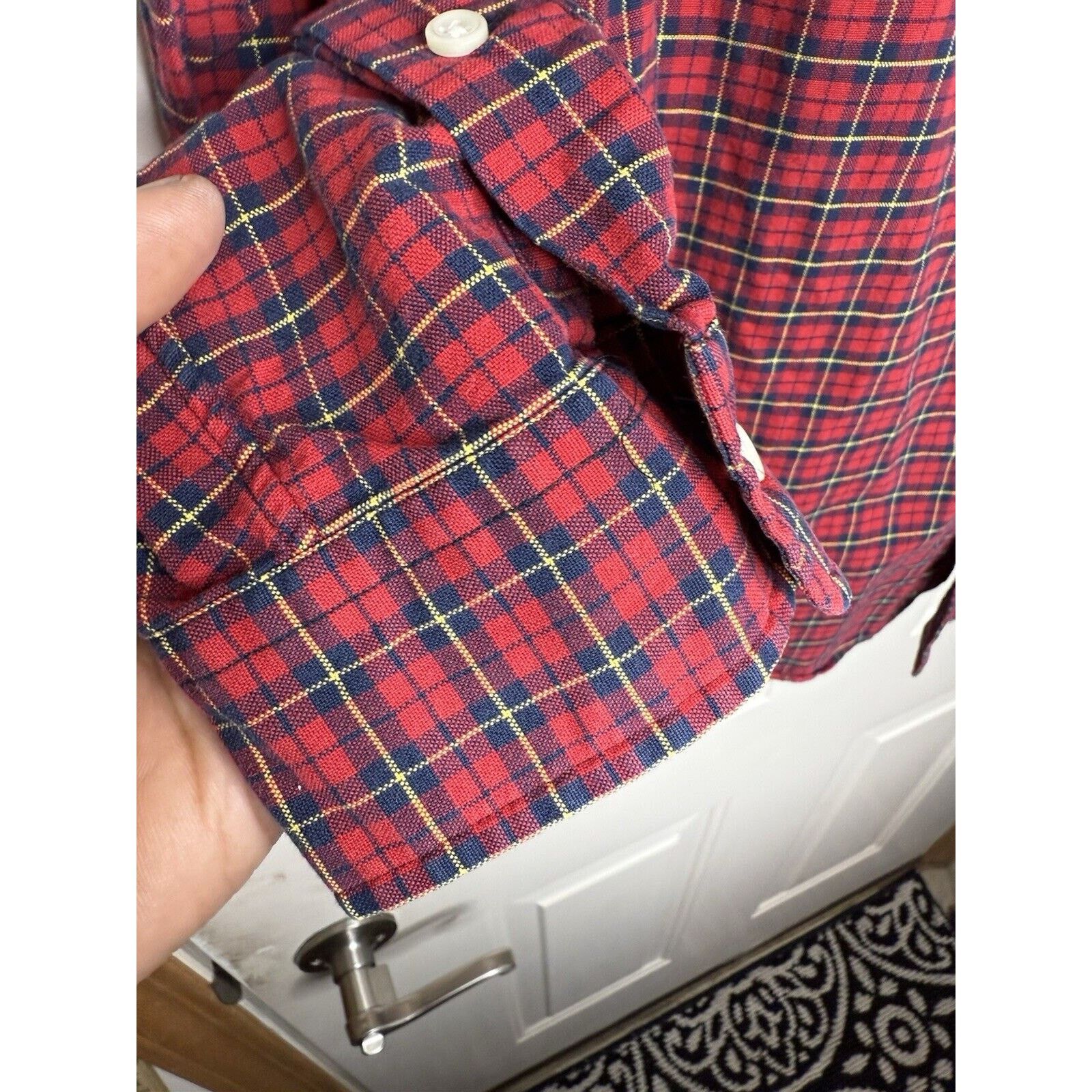 Ralph Lauren Polo Ralph Lauren Button Down Shirt Red Men’s Medium Plaid Size US M / EU 48-50 / 2 - 5 Thumbnail