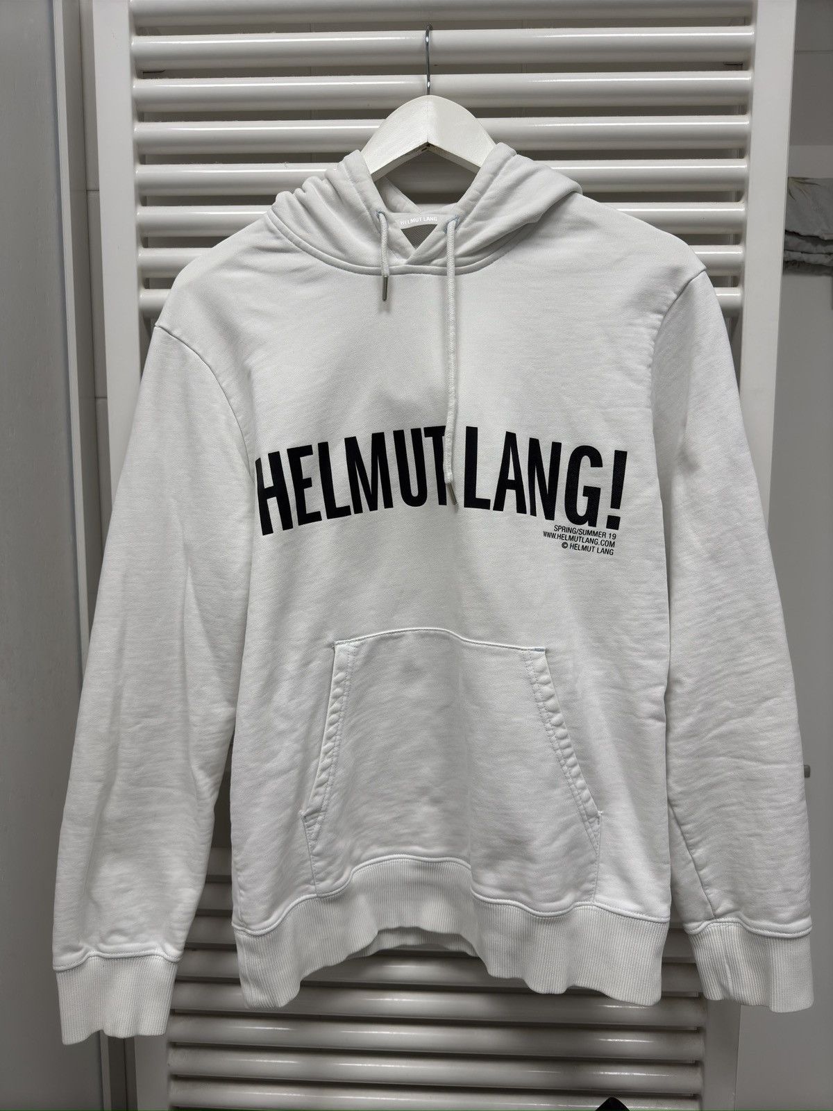 Helmut Lang Helmut Lang Exclamation Mark Hoodie Size US M / EU 48-50 / 2 - 1 Thumbnail