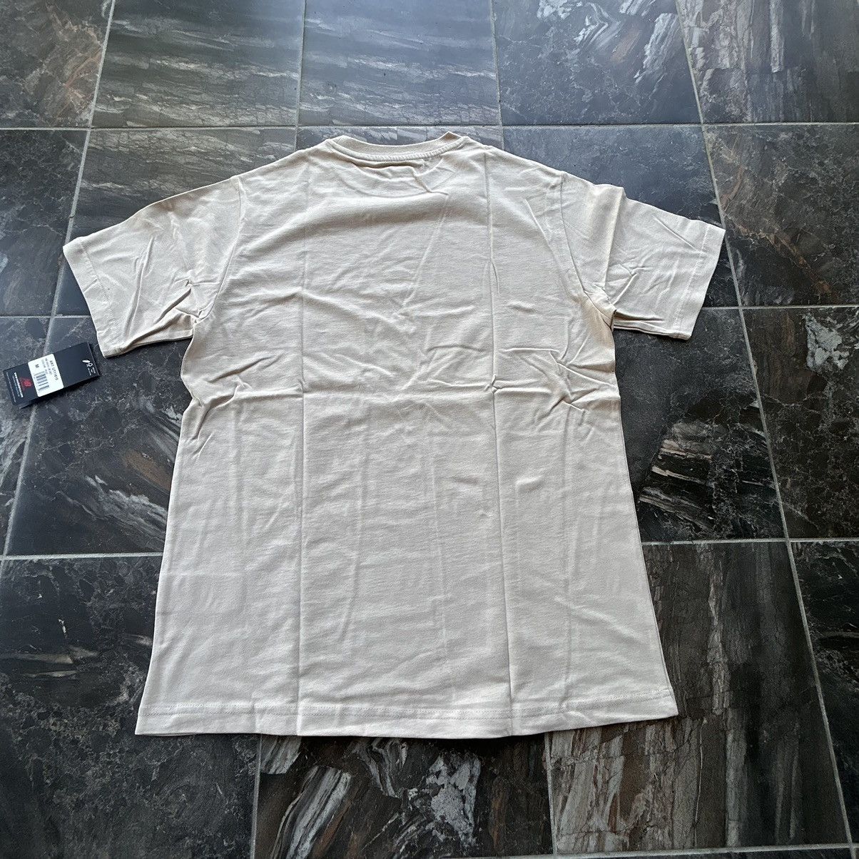 New Balance New Balance Life In Balance Beige Spell-Out Athletic T-shirt Size US S / EU 44-46 / 1 - 7 Thumbnail