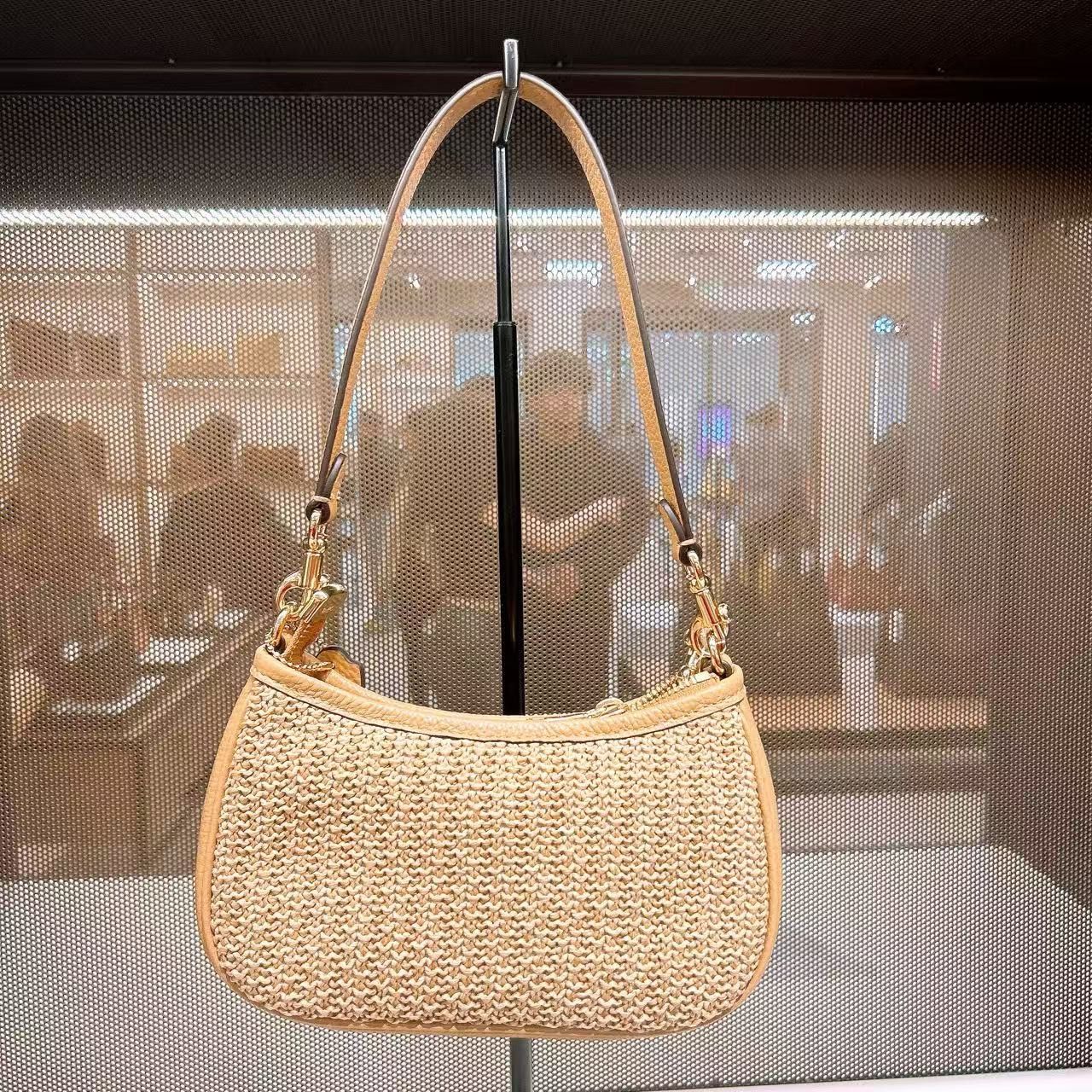 Coach NWT Coach Teri Mini Crossbody Bag CDW66 Toast Size ONE SIZE - 3 Thumbnail