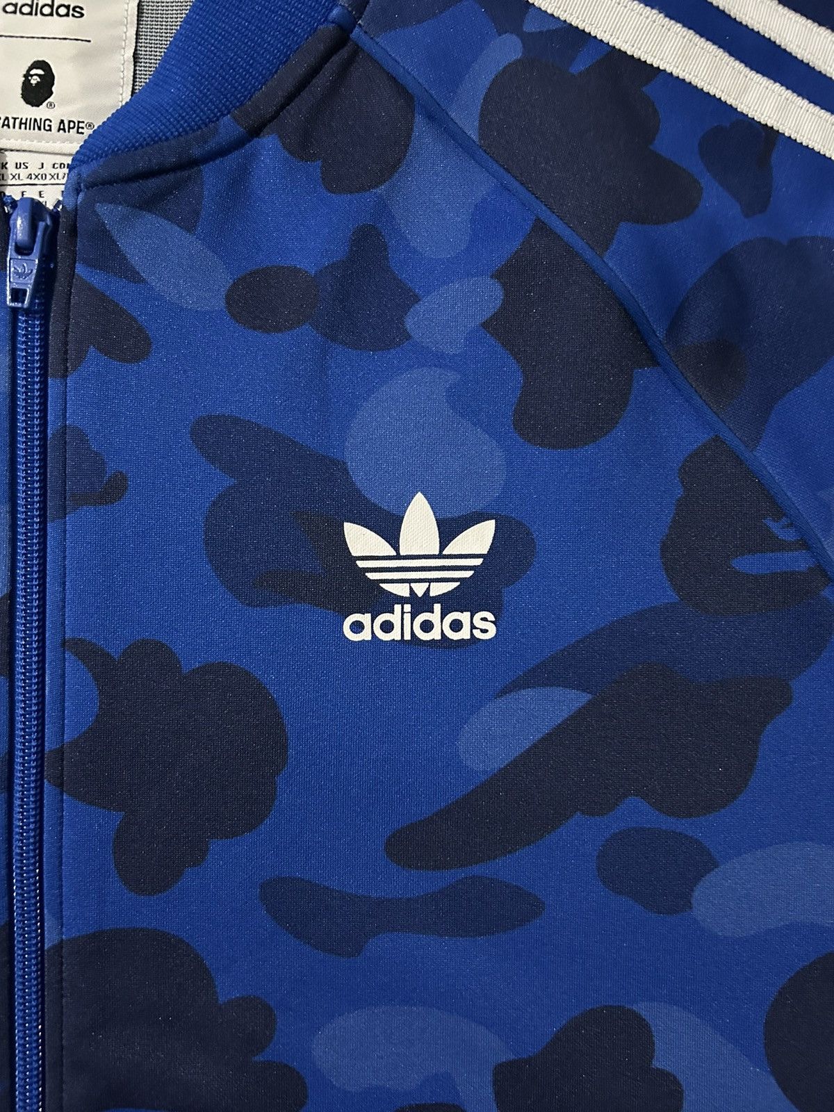 Adidas × Bape Bape x Adidas Adicolor Track Top Size US XL / EU 56 / 4 - 3 Thumbnail