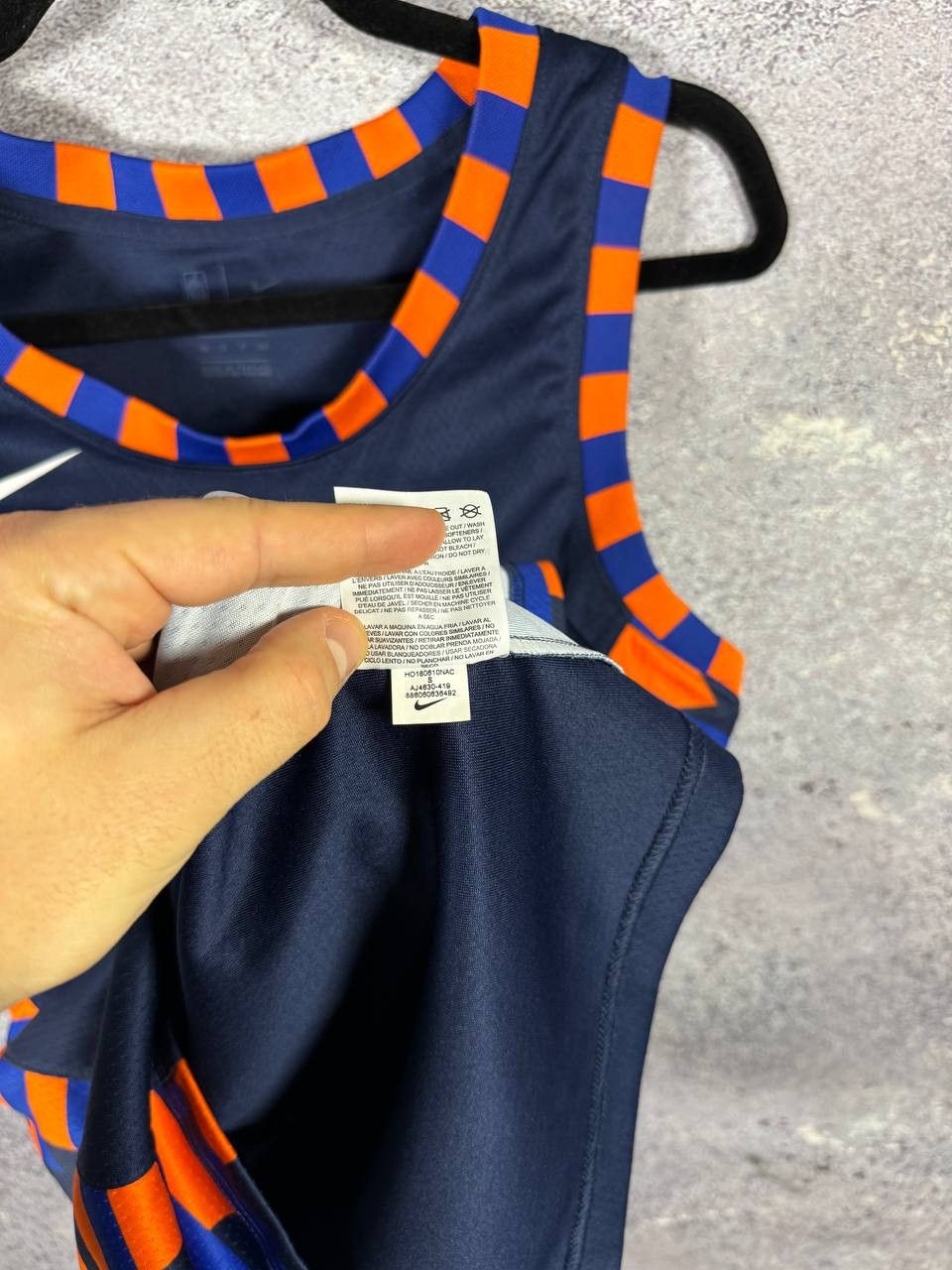 NBA × Nike PORZINGIS New York Knicks Nike NBA Jersey Blokcore Small Size US S / EU 44-46 / 1 - 9 Thumbnail