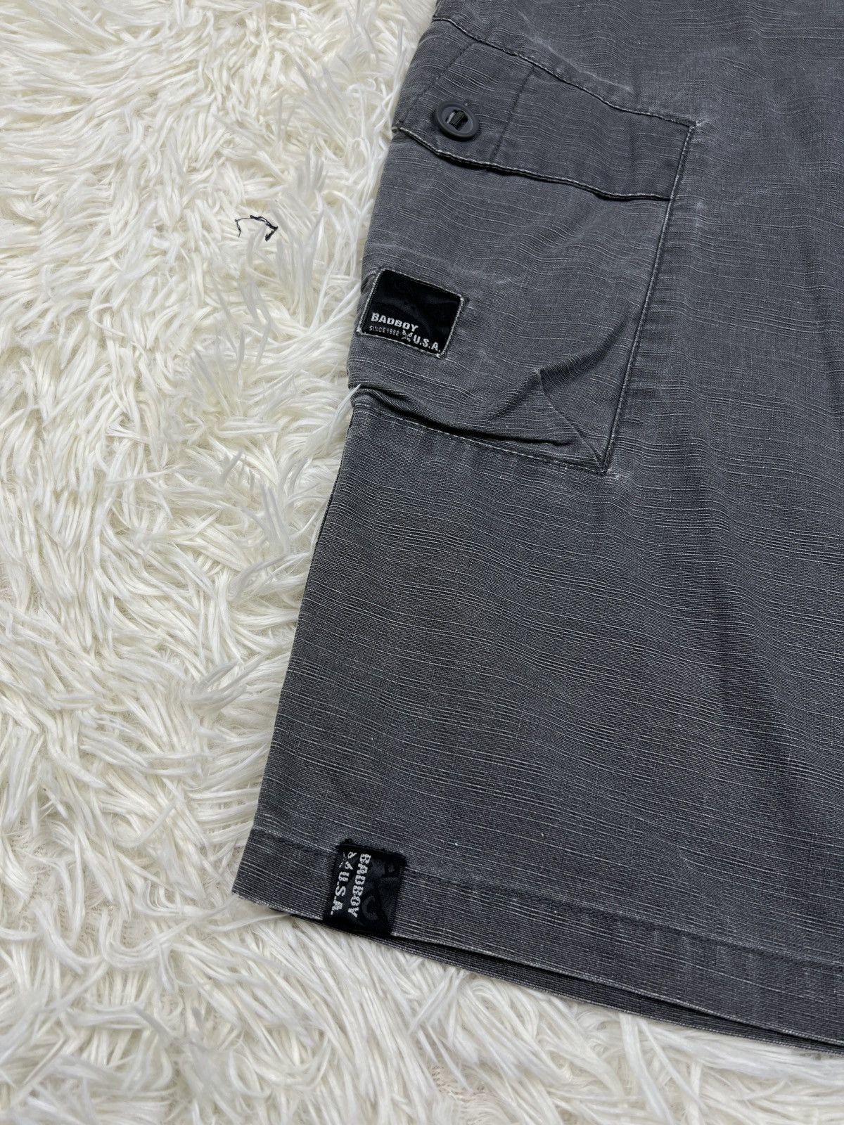 Japanese Brand × Revenge Bad Boy U.S.A Cargo Short Pants Size US 32 / EU 48 - 3 Thumbnail