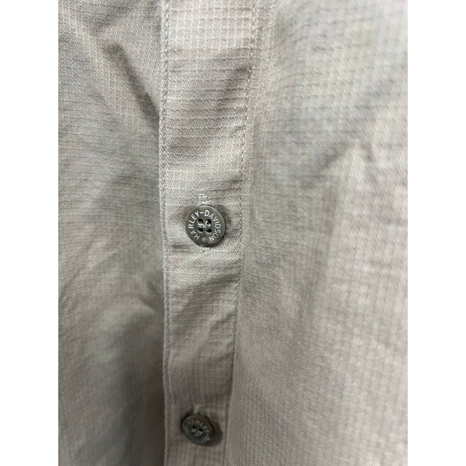 & Other Stories Vintage Harley Davidson Short Sleeve Cotton Beige XL A001423 Size US XL / EU 56 / 4 - 6 Thumbnail
