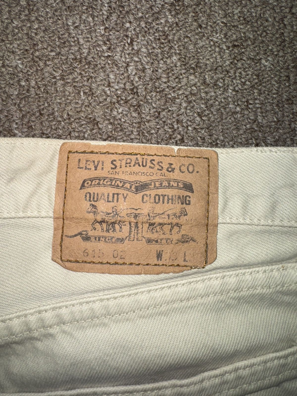 Levi's Vintage Clothing Orange tab Levi’s pants Size US 34 / EU 50 - 4 Thumbnail