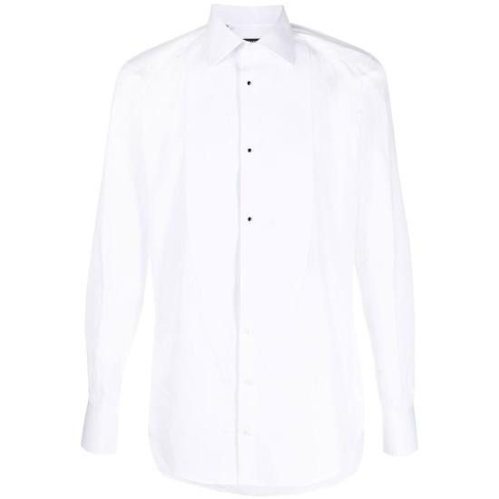 Dolce & Gabbana DOLCE & GABBANA Men Long Tops G5EN5T FU5U8 W0800 WHITE Size US M / EU 48-50 / 2 - 1 Thumbnail