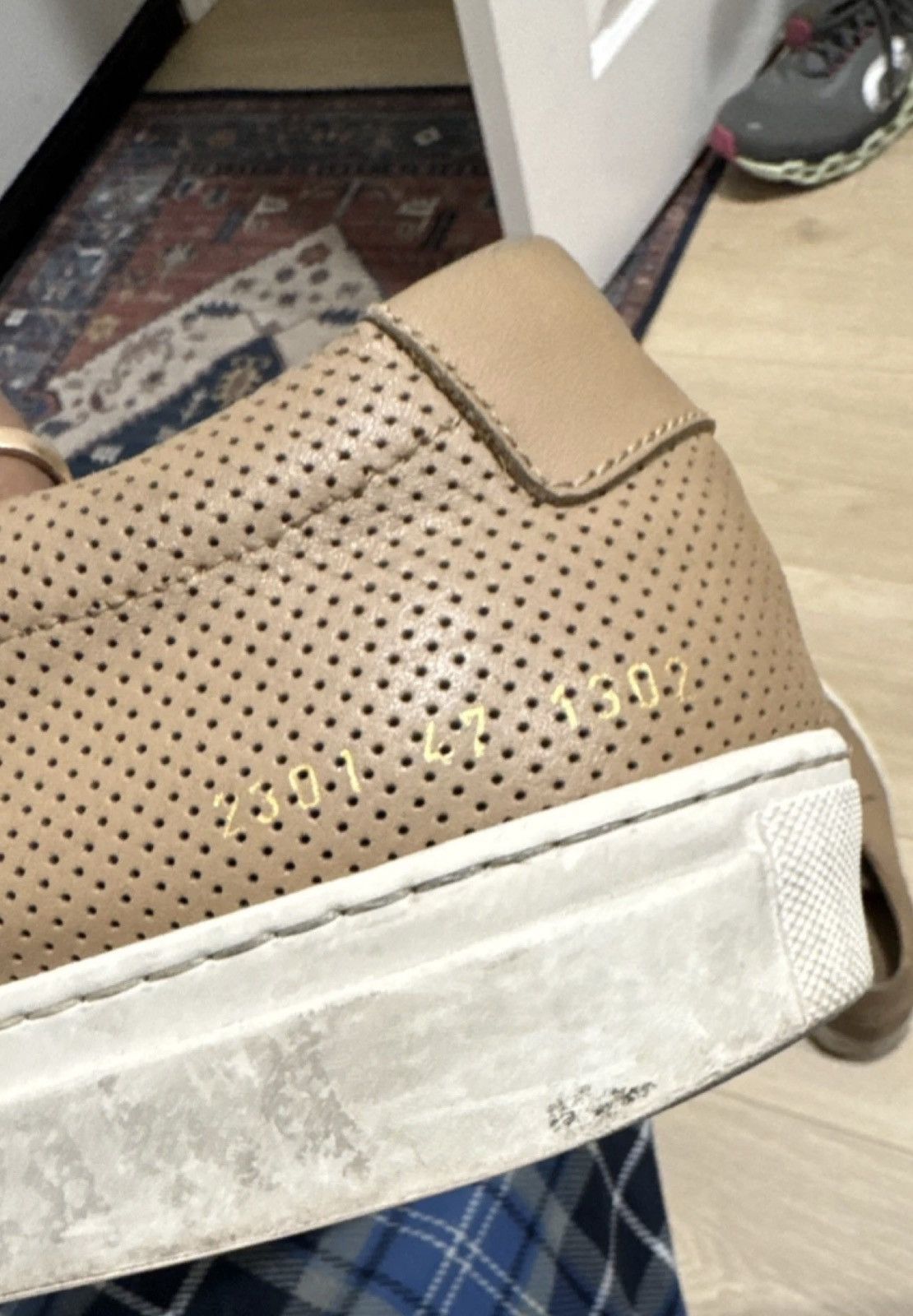 Common Projects Common Projects Achilles Low Leather Sneakers Size 4 Size US 13 / EU 46 - 3 Thumbnail