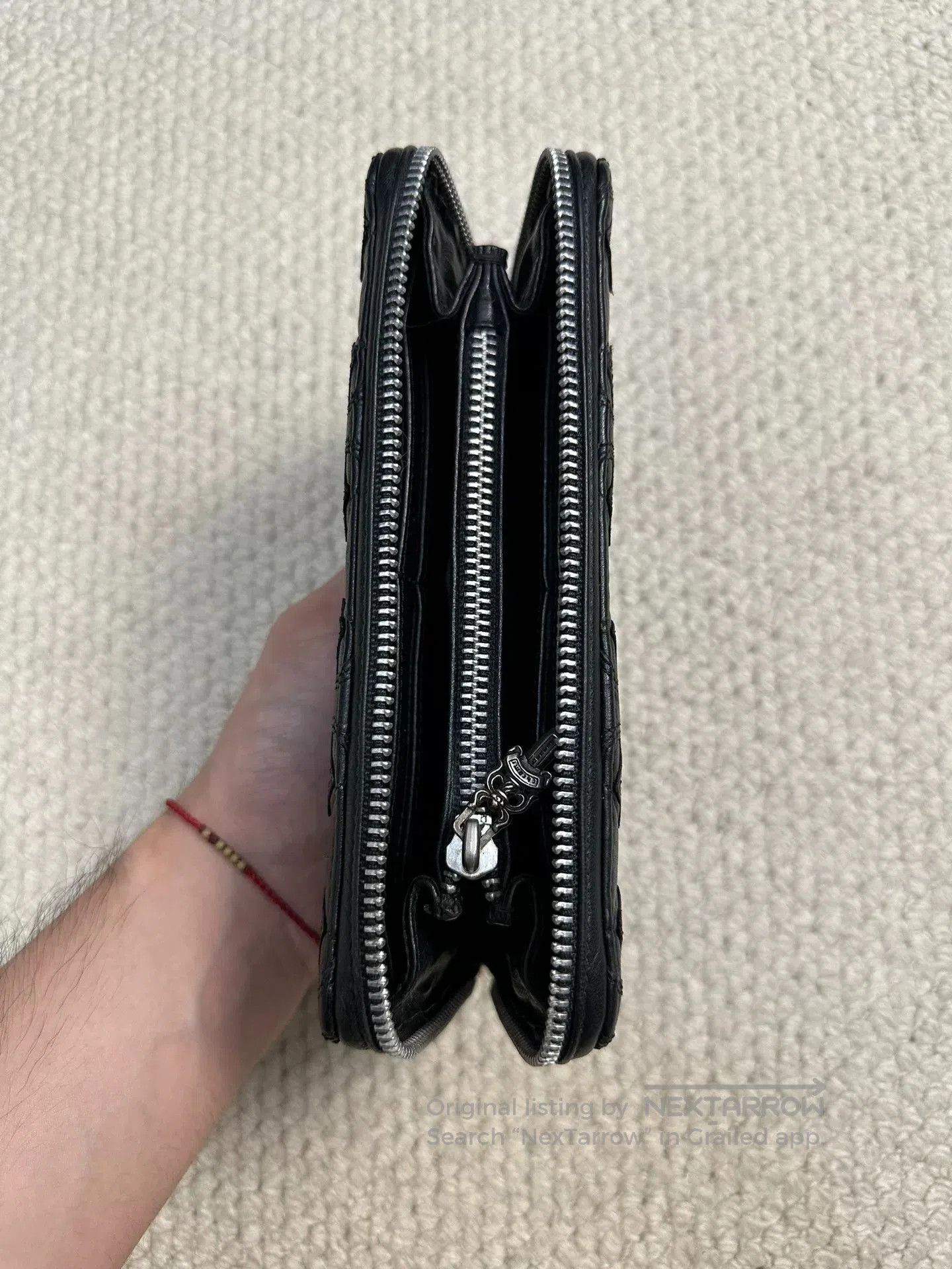 Chrome Hearts Chrome Hearts Full Cross Leather Wallet. Size ONE SIZE - 4 Thumbnail