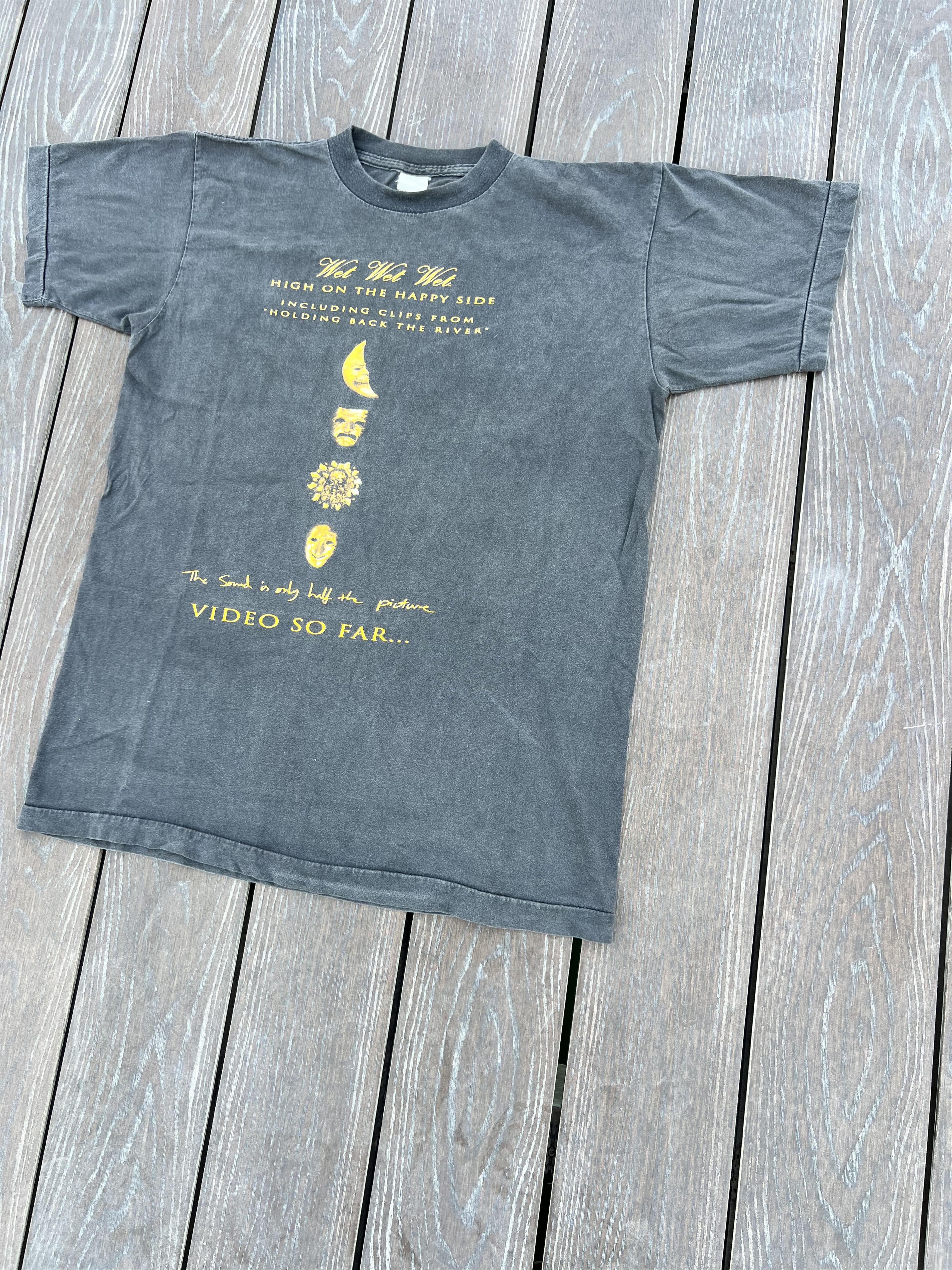 Vintage Vintage 90s Wet Wet Wet T-shirt Size US L / EU 52-54 / 3 - 4 Thumbnail