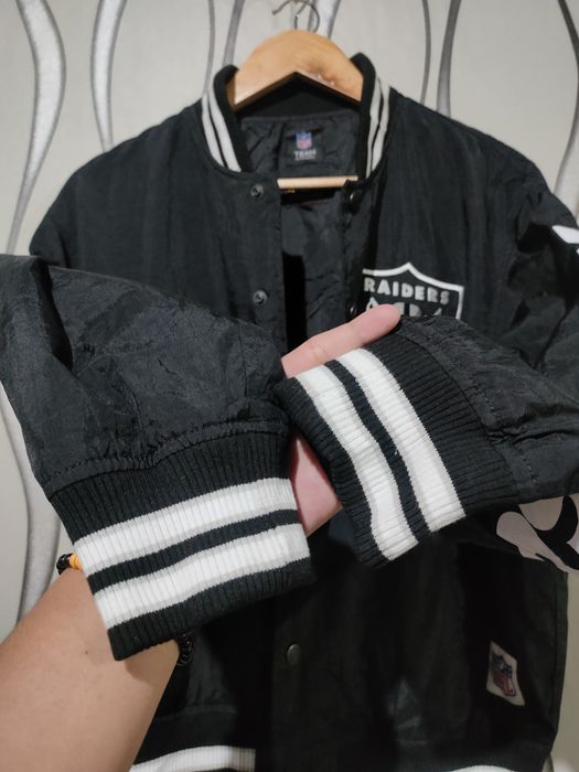 Avirex Varsity Jacket Avirex x Raiders NFL Jacket | Grailed