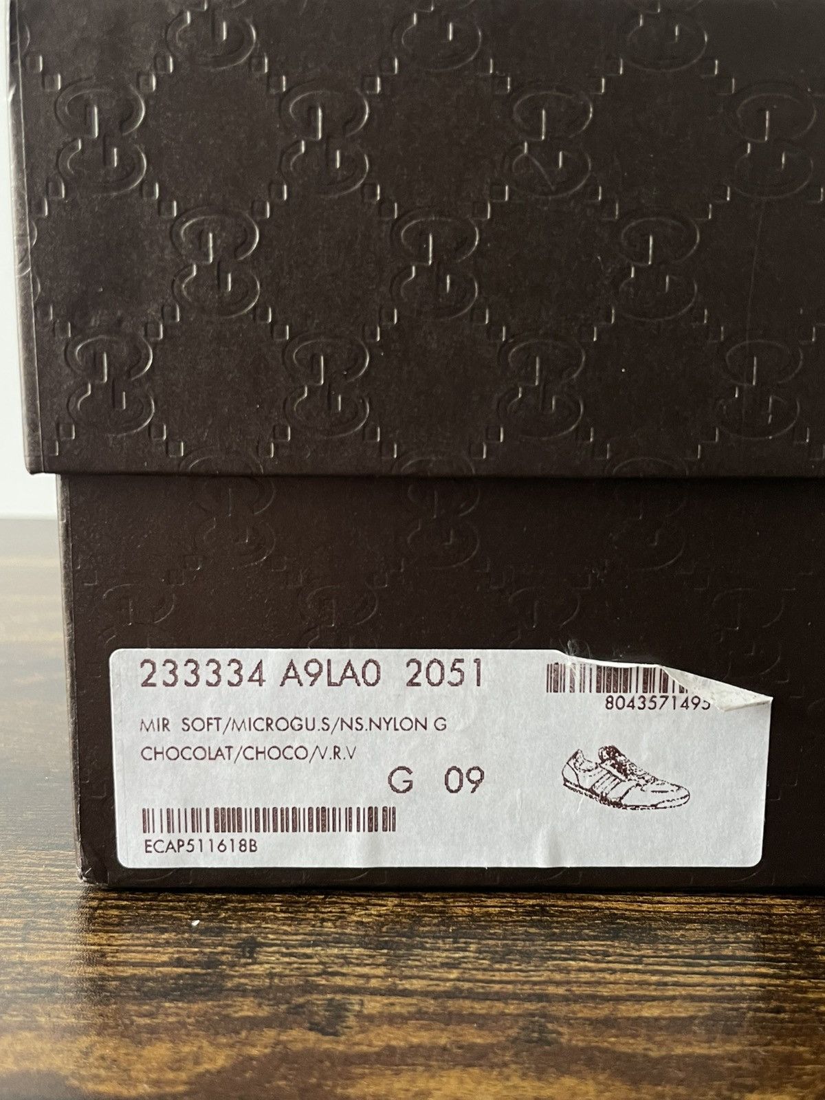 Gucci Gucci Brown Monogram GG Leather Shoes Size US 9 / EU 42 - 13 Thumbnail