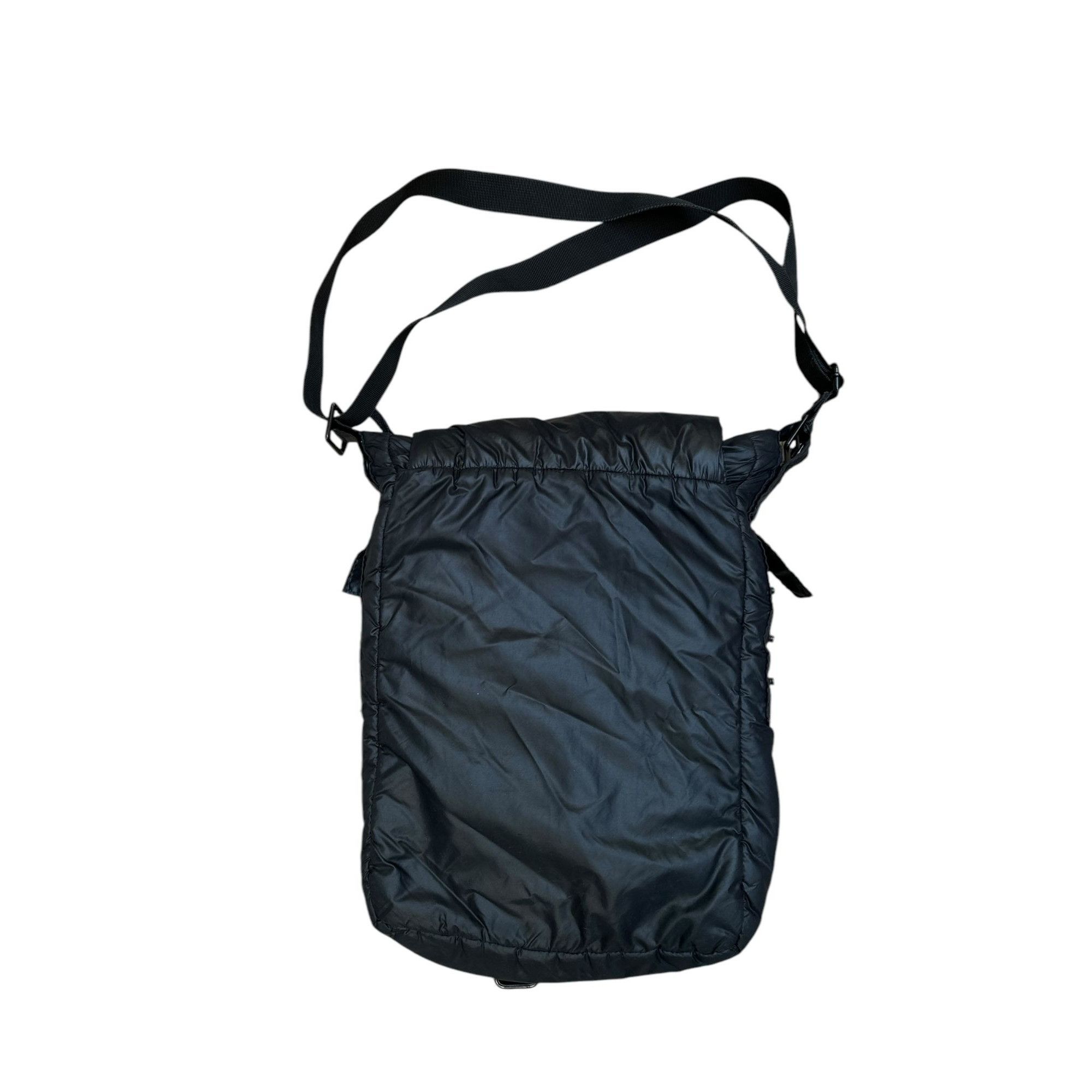 Eastpak × Raf Simons 2008 Black Nylon Flap Bag Size ONE SIZE - 5 Thumbnail