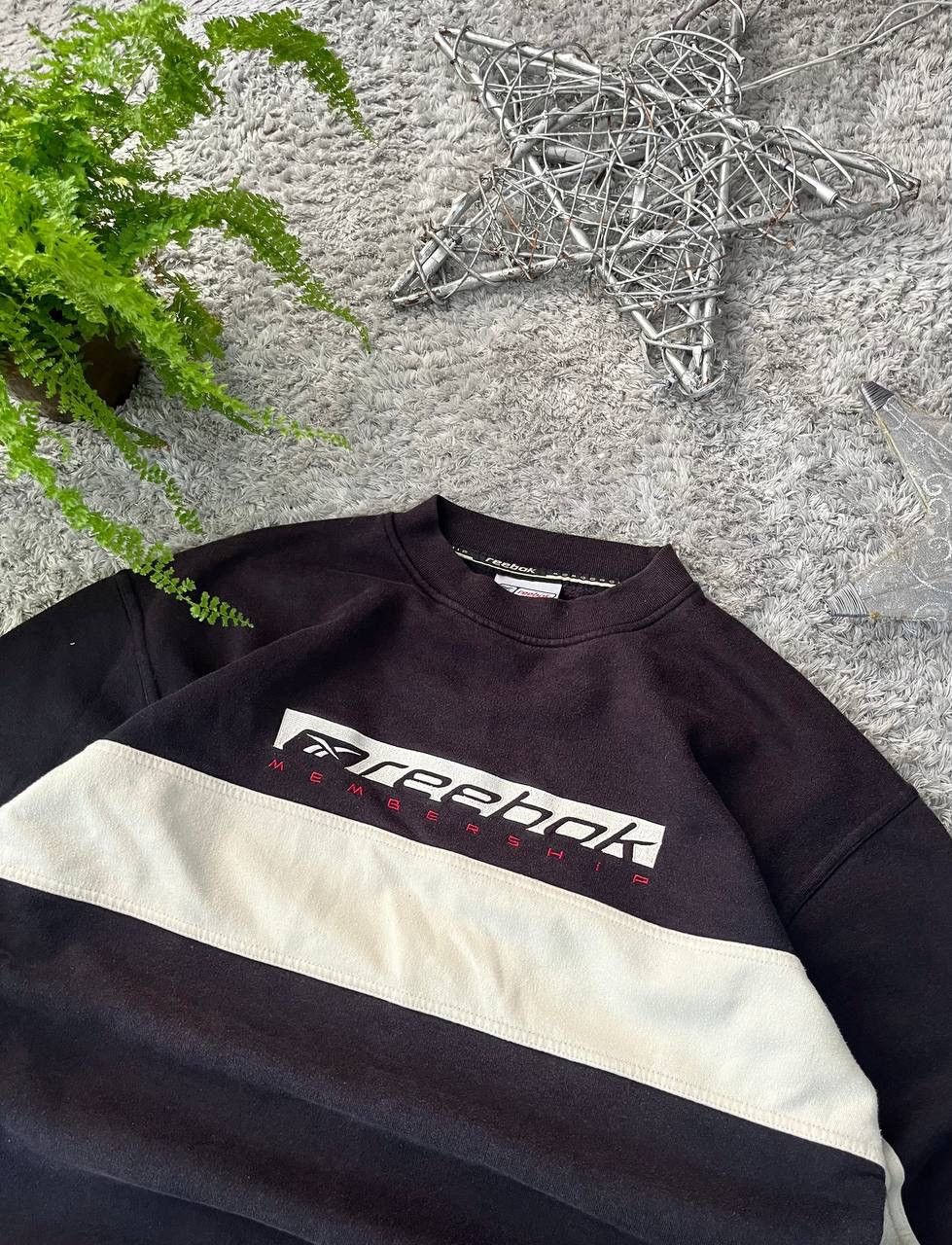 Reebok × Vintage 90s Reebok Hoodie Vintage Streetwear Big Logo Rare Size US M / EU 48-50 / 2 - 3 Thumbnail