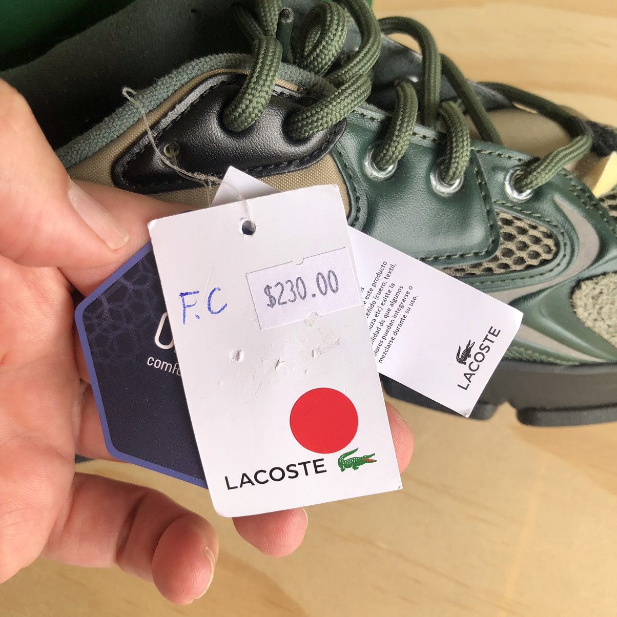 Lacoste Mens new Lacoste mixed fabric Neo trainer. Mens US 13 Size US 13 / EU 46 - 10 Thumbnail