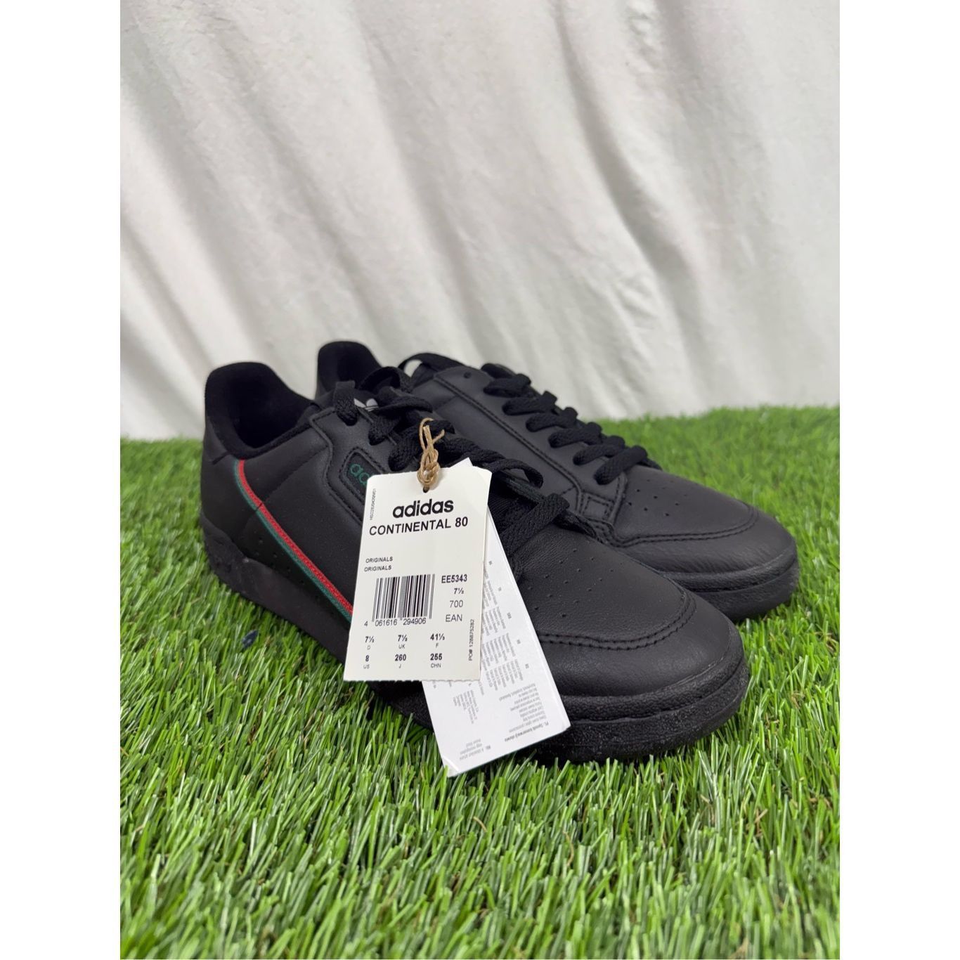 Adidas Size 8 - NEW TRIED ON adidas Continental 80 Black Scarlet Green Size US 8 / EU 41 - 1 Thumbnail
