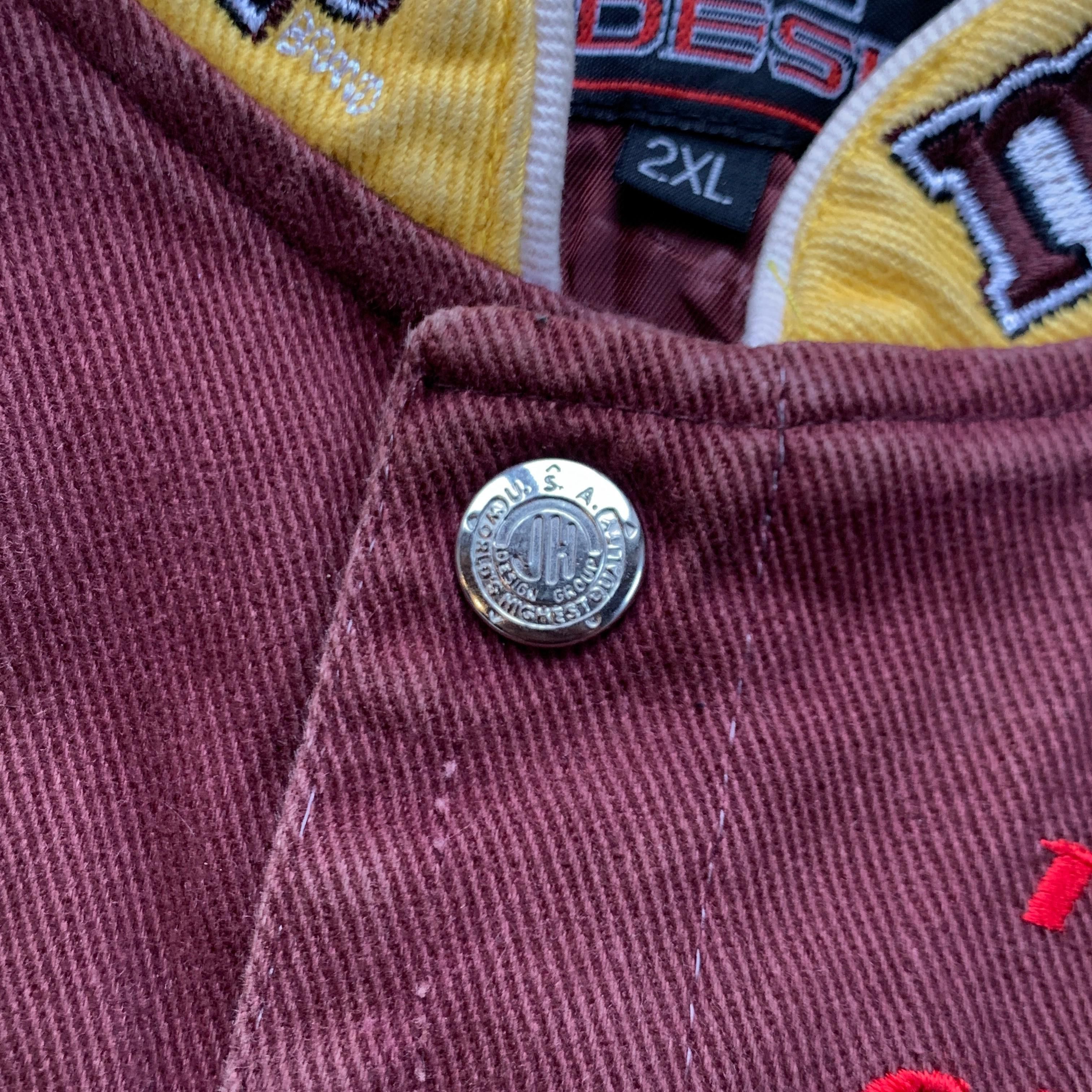 JH Design × NASCAR Rare 90s Jh Design M&M's Nascar Racing Jacket Jeff Hamilton Size US XXL / EU 58 / 5 - 8 Thumbnail