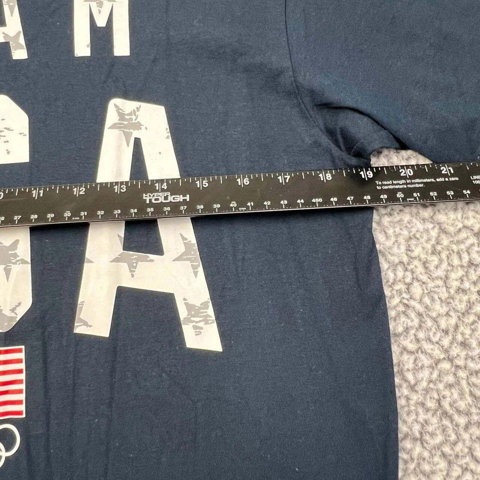 Other Team USA Olympic Shirt Men M Short Sleeve Crew Neck Cotton Size US M / EU 48-50 / 2 - 4 Thumbnail