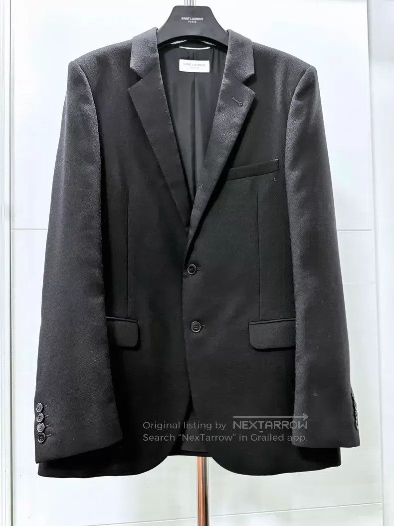 Saint Laurent Paris Saint Laurent Paris Fireworks Chain Beaded Explosion Suit Size US M / EU 48-50 / 2 - 2 Thumbnail