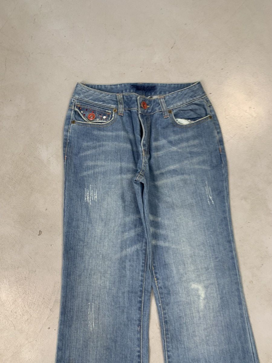 True Religion Vintage y2k womens embroidered inspired jeans boot cut Size 26" / US 2 / IT 38 - 6 Thumbnail