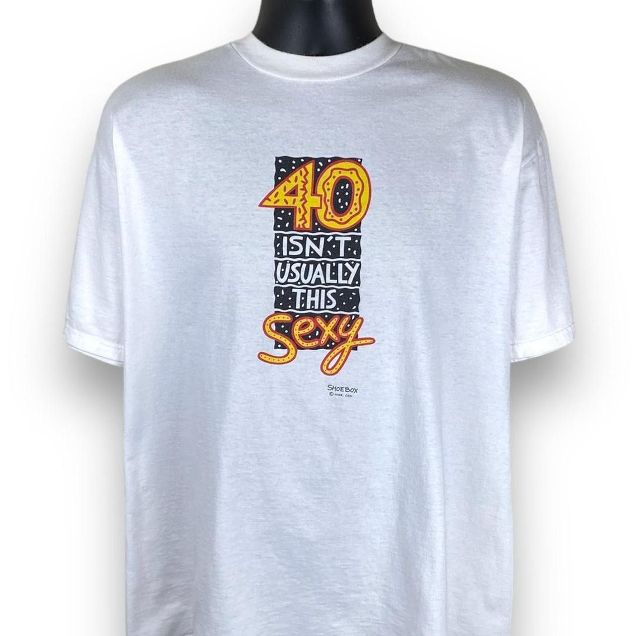 Jerzees × Vintage Vintage 90s Jerzees Comedy Funny Gag Parody Joke Tshirt Size US XL / EU 56 / 4 - 1 Thumbnail