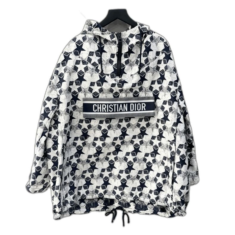 Dior Dior Logo Star Print Windbreaker Jacket Size S / US 4 / IT 40 - 1 Thumbnail