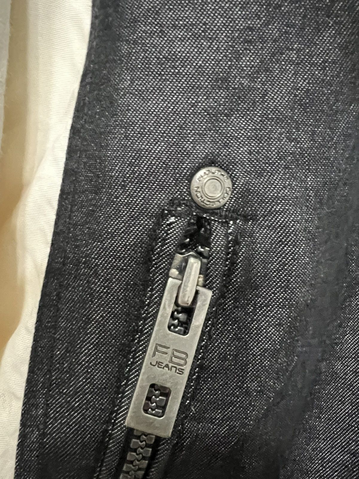 Fubu × Vintage FUBUTHE COLLECTION ZIPPER JACKET raw indigo Size US M / EU 48-50 / 2 - 7 Thumbnail
