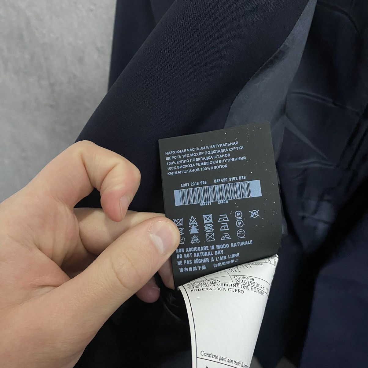 Prada Vintage Prada Blazer Jacket Size 54R - 13 Thumbnail