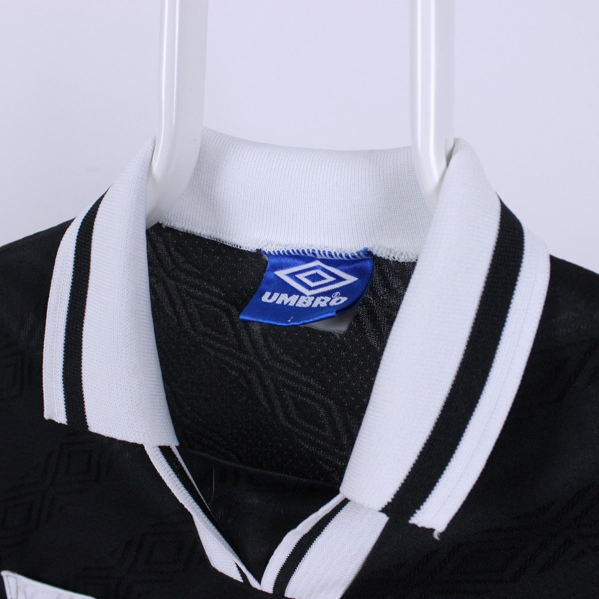 Umbro Vintage Umbro Long Sleeve Polo Jersey Size US L / EU 52-54 / 3 - 3 Thumbnail