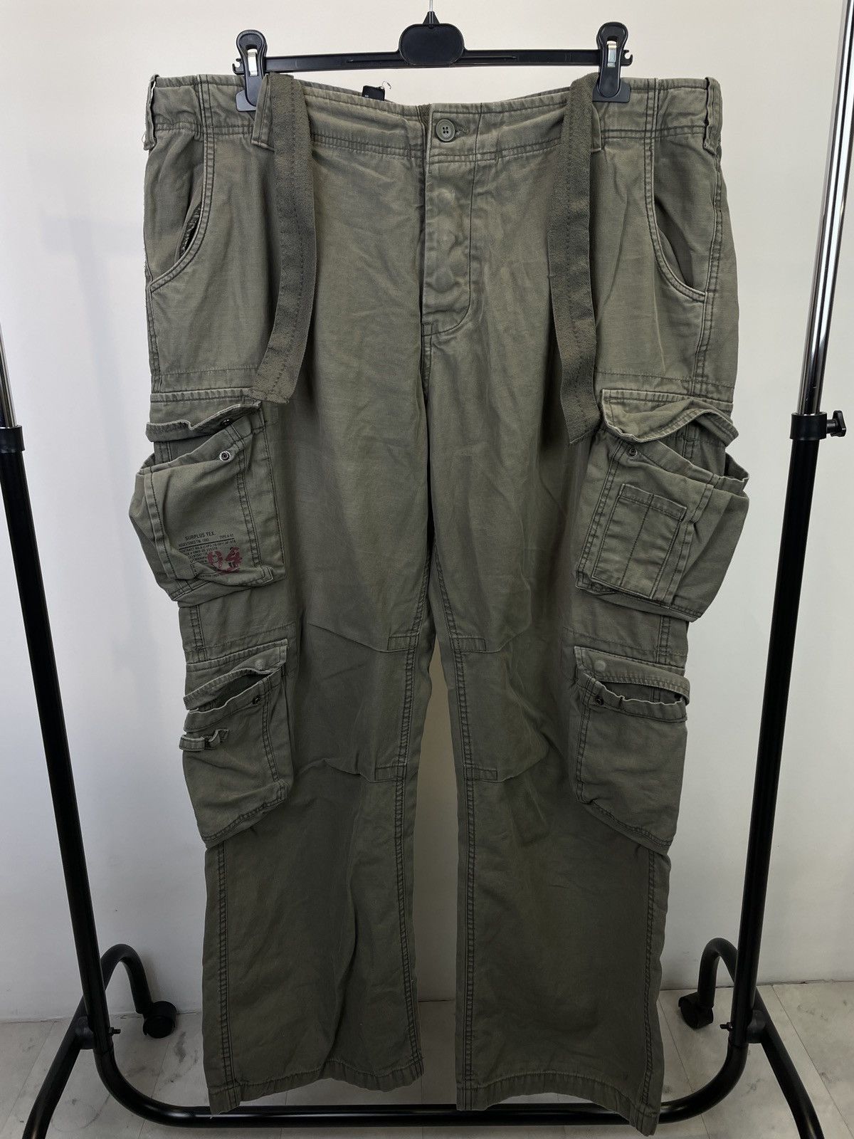 SURPLUS RAW VINTAGE Homme Airborne Shorts Cargo Patchs Limité Edt