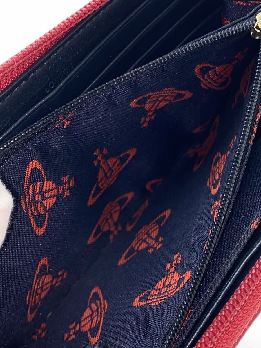 Vivienne Westwood Vivienne Westwood Plain Lthr Long Wallet Red Size ONE SIZE - 5 Thumbnail