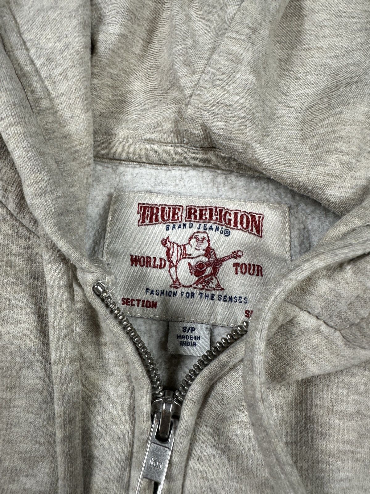 True Religion Y2K True Religion Zip Up Hoodie Streetwear Logo USA S Rare Size S / US 4 / IT 40 - 5 Thumbnail