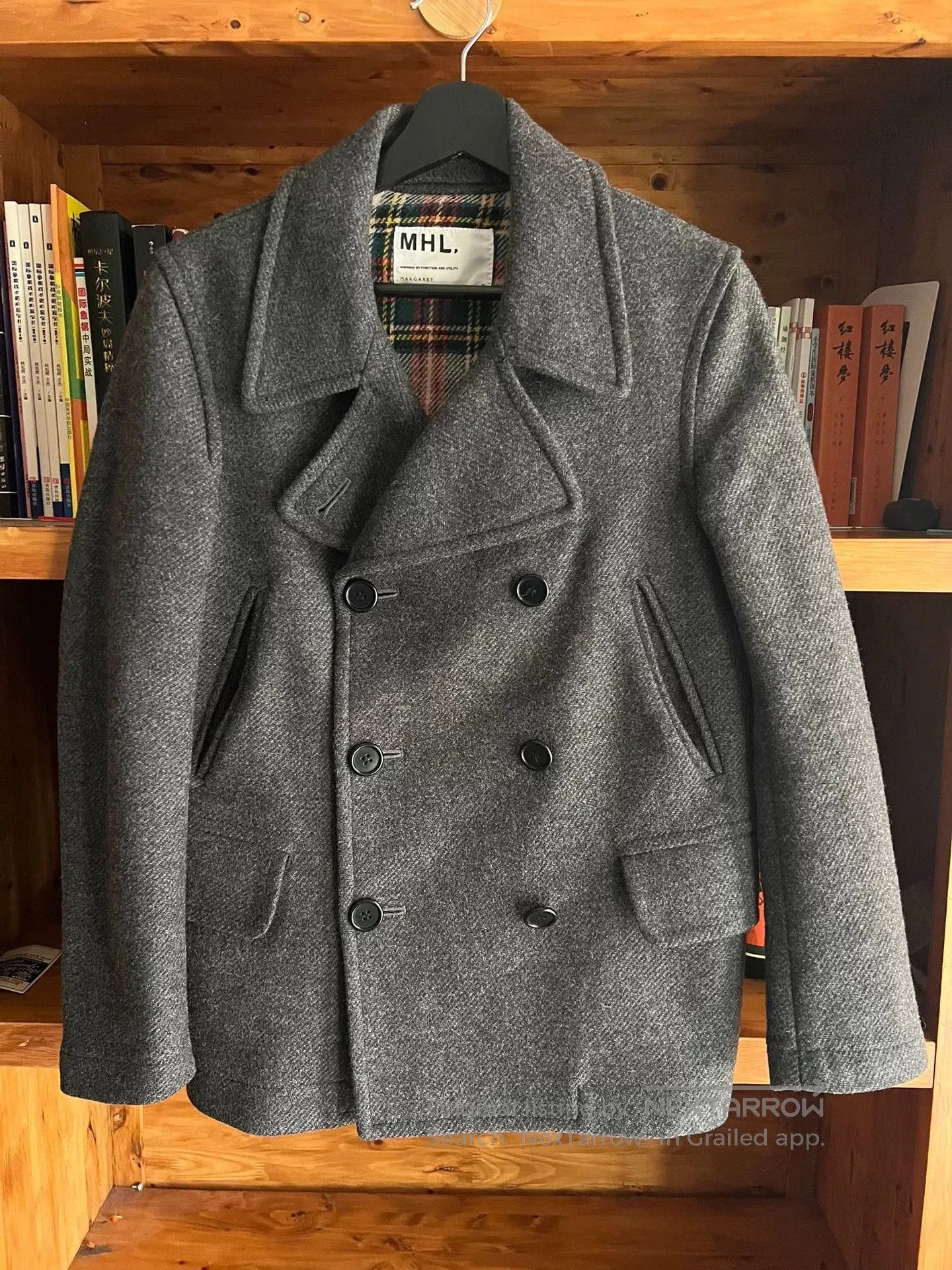 Margaret Howell gray wool coat by margaret howell. Size US L / EU 52-54 / 3 - 1 Thumbnail