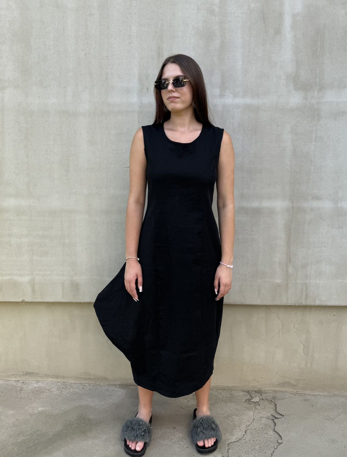 Rundholz Rungholz Black Label Women Dress Sleeveless Cotton Stretch Size S / US 4 / IT 40 - 1 Thumbnail