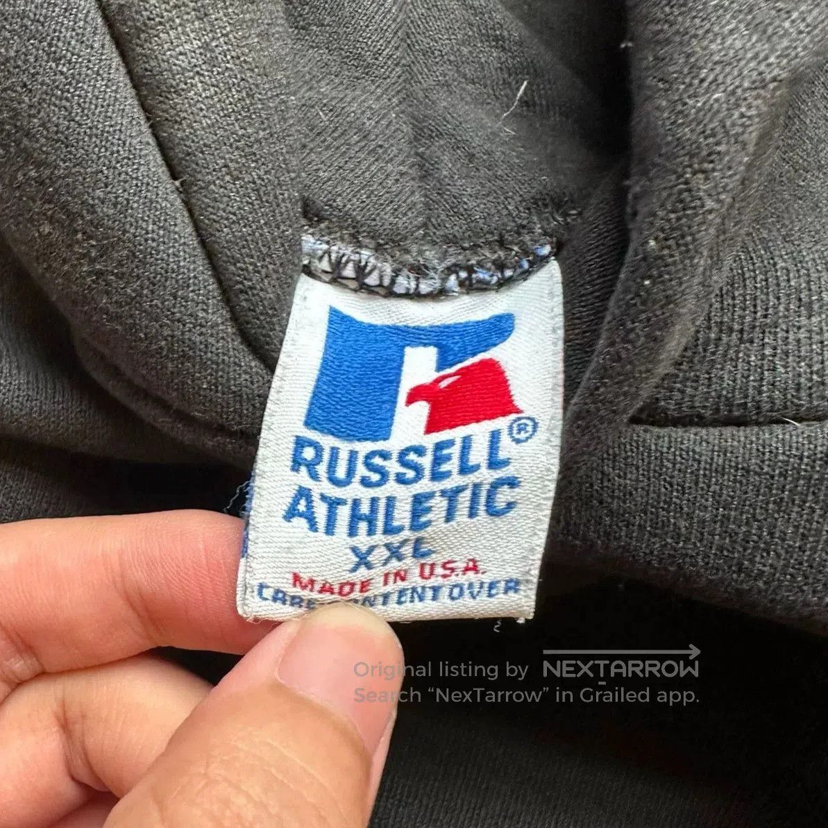 Vintage Russell Vintage 90s Hoodie. Size US M / EU 48-50 / 2 - 3 Thumbnail