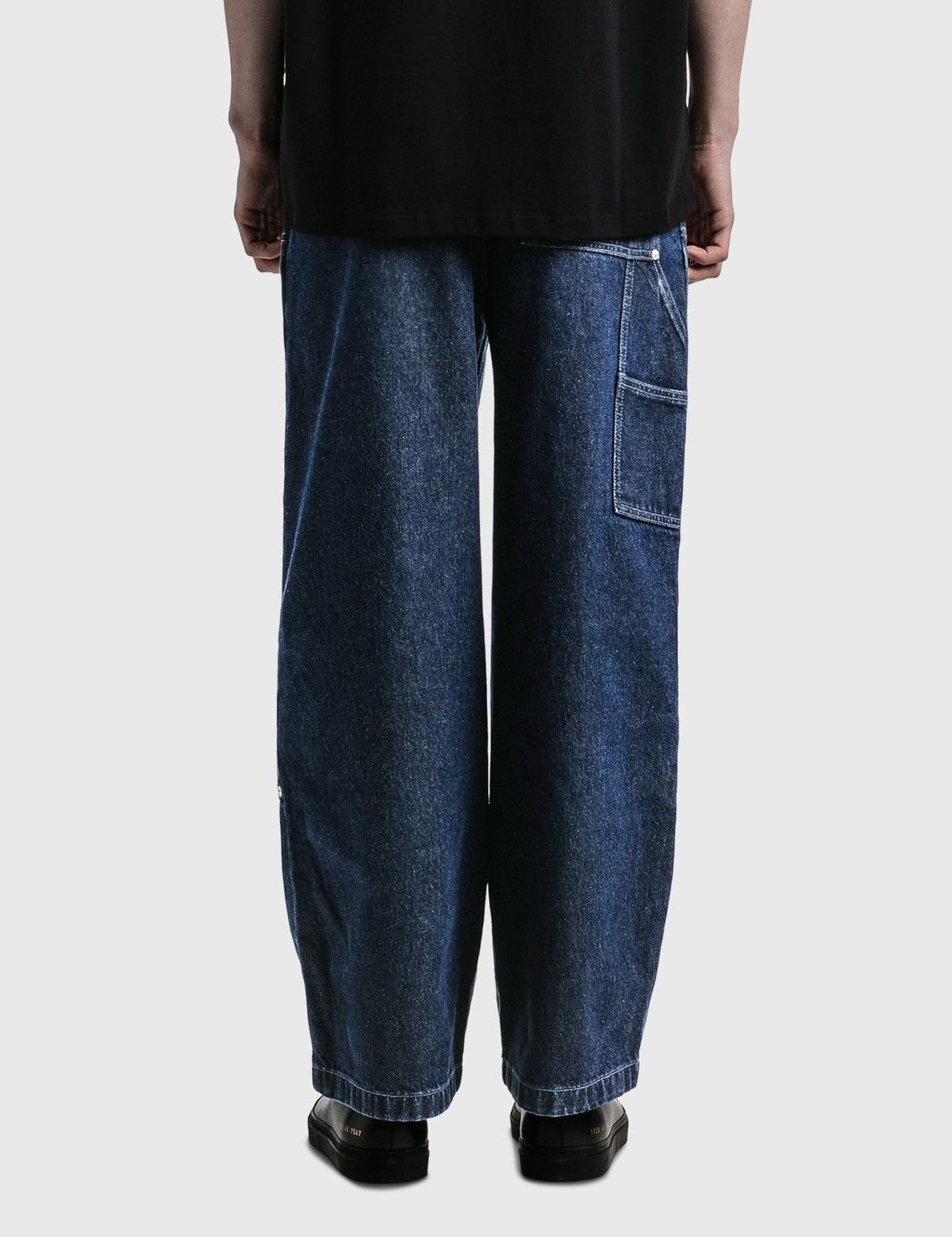 Loewe Patched Patchwork Jeans Denim Carpenter Trousers H526Y11X06 Size US 28 / EU 44 - 4 Thumbnail