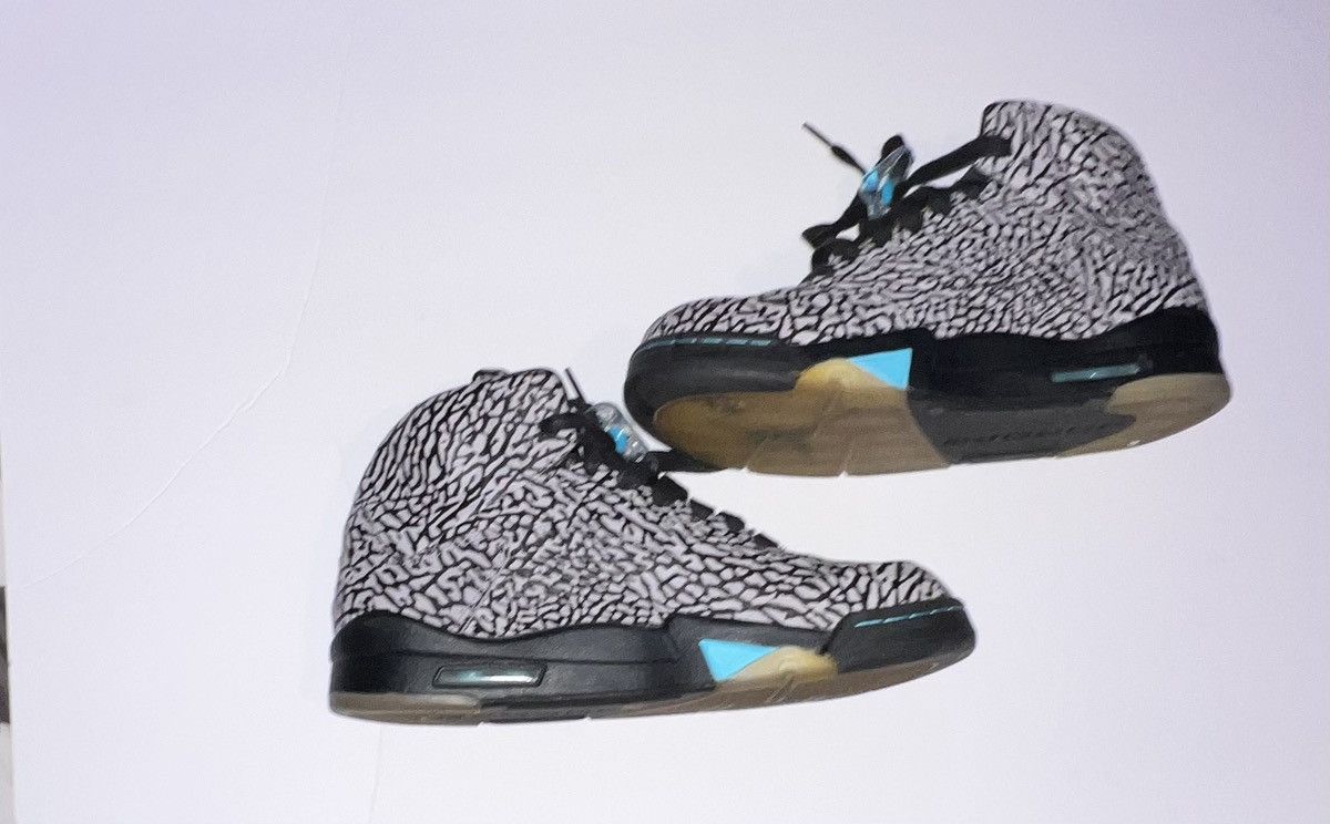 Jordache × Nike Jordan 3Lab5 Cement Grey Size US 8.5 / EU 41-42 - 2 Thumbnail